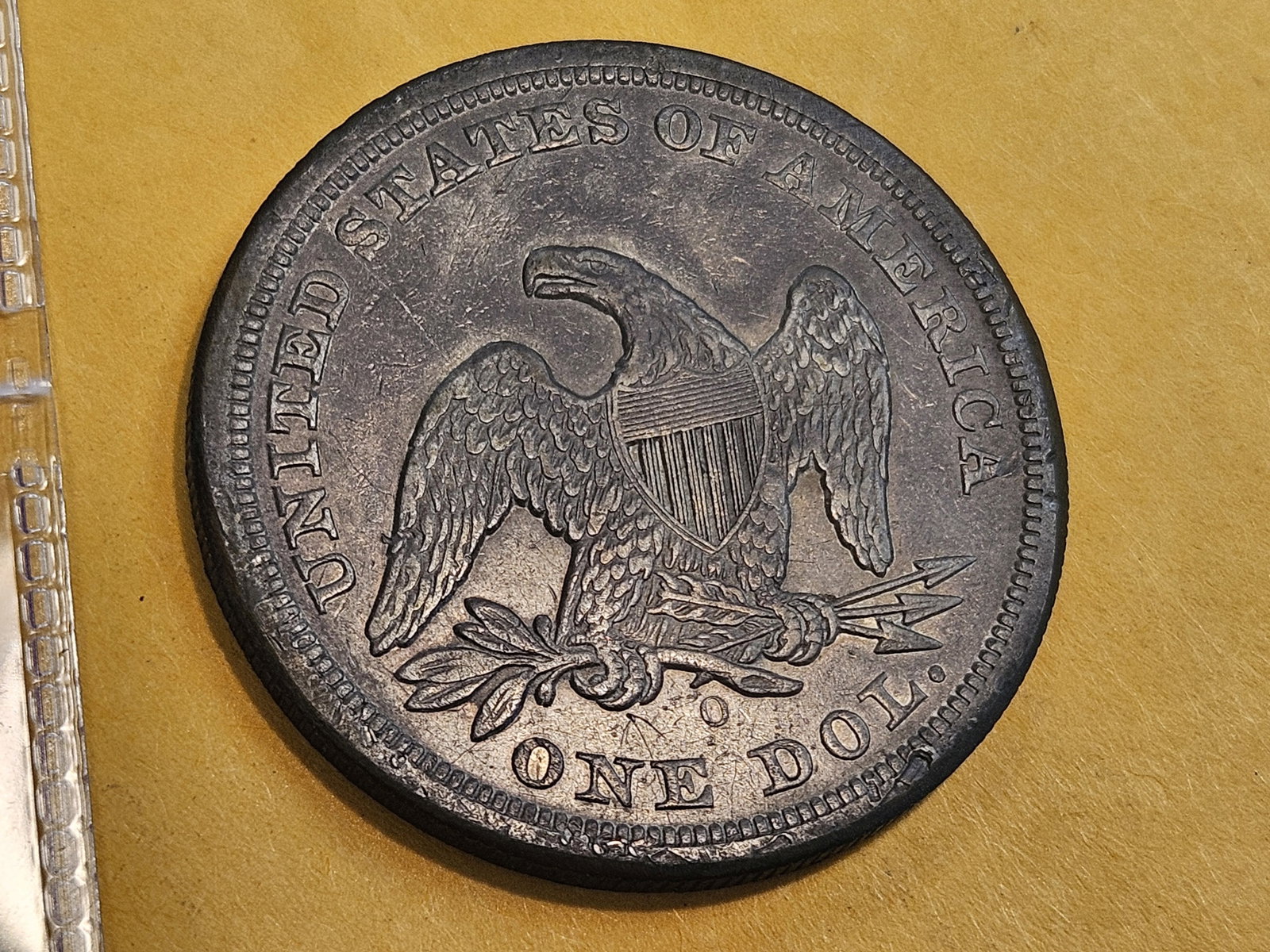 1846-O Seated Liberty Silver Dollar in Extra Fine - 6