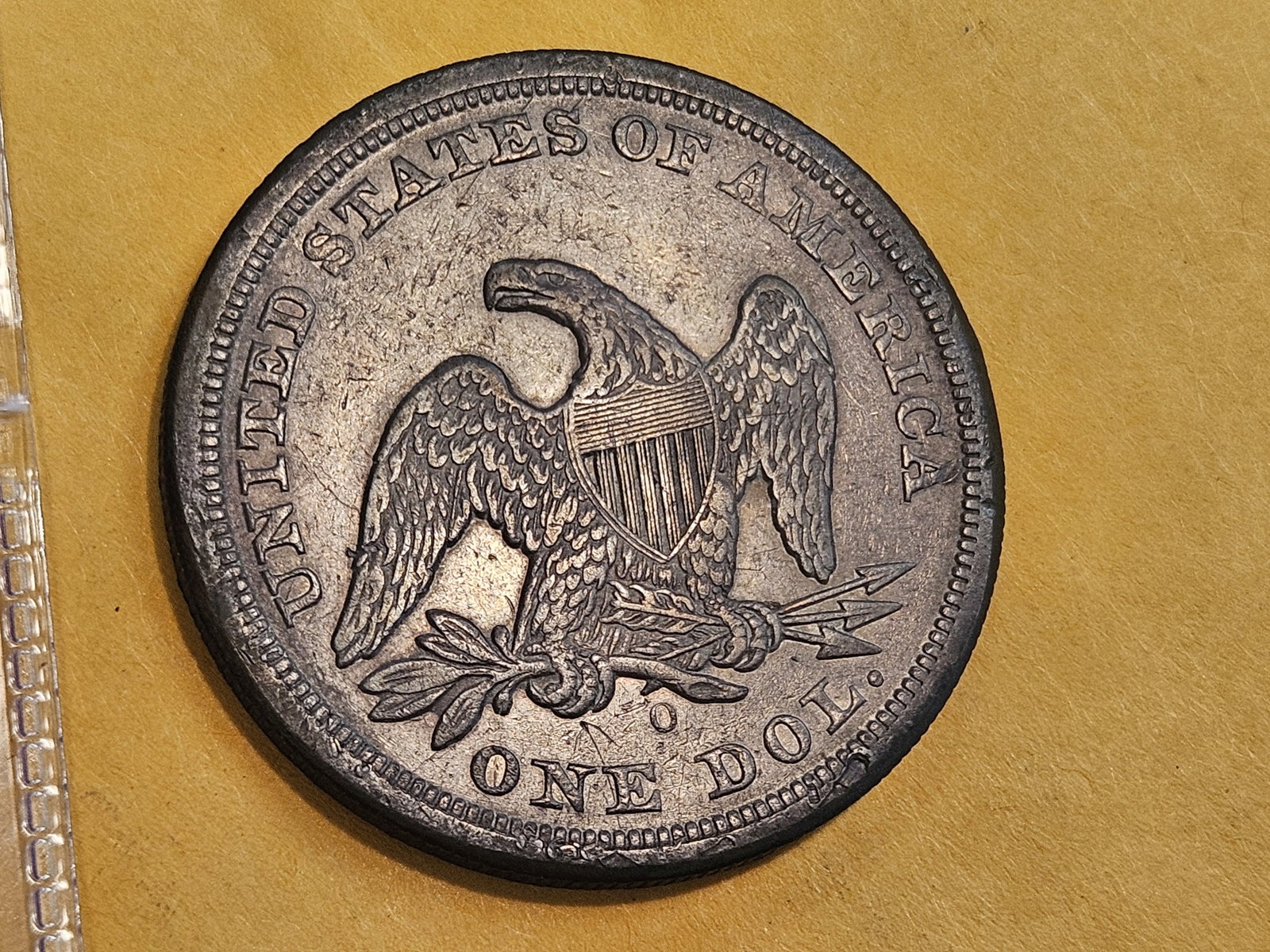 1846-O Seated Liberty Silver Dollar in Extra Fine - 7