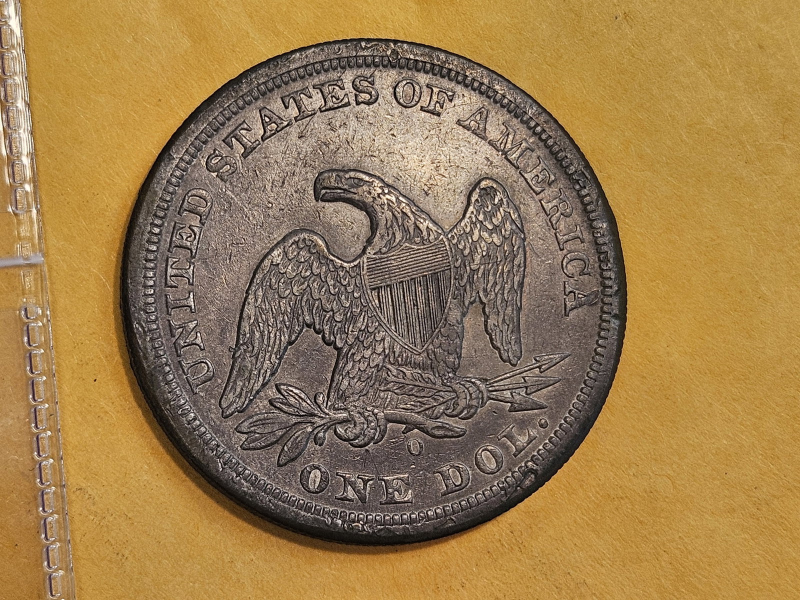 1846-O Seated Liberty Silver Dollar in Extra Fine - 8