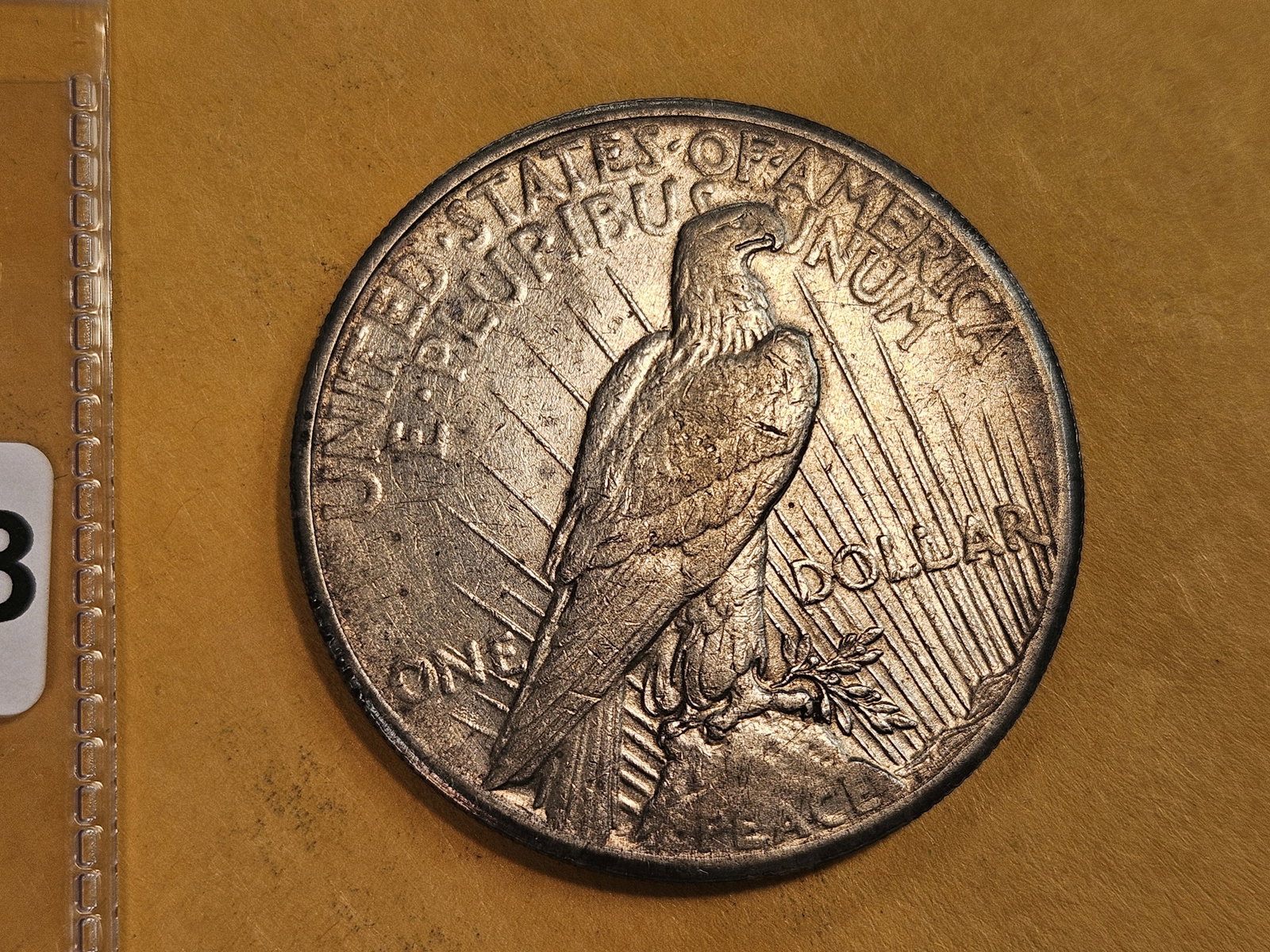 Key Date 1928 Peace silver Dollar in Extra Fine plus - 3