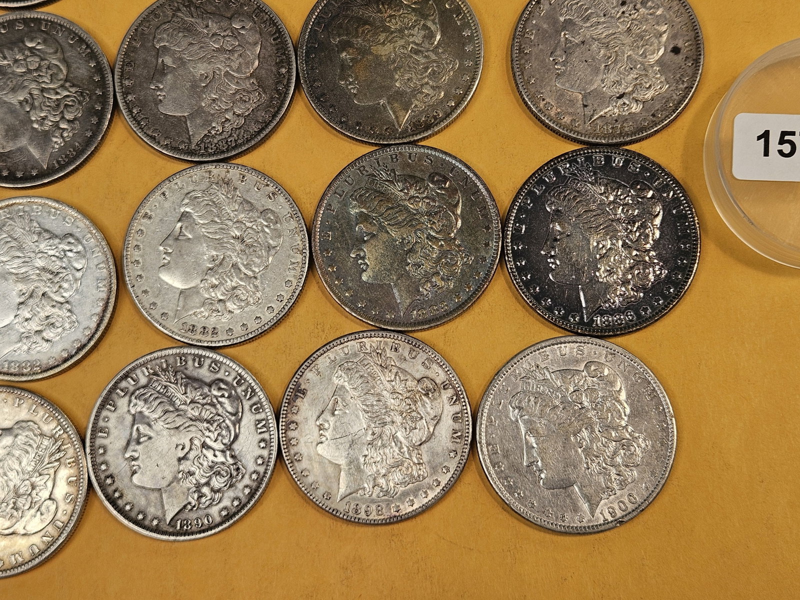 ** FULL ROLL ** Twenty Morgan Silver Dollars - 5