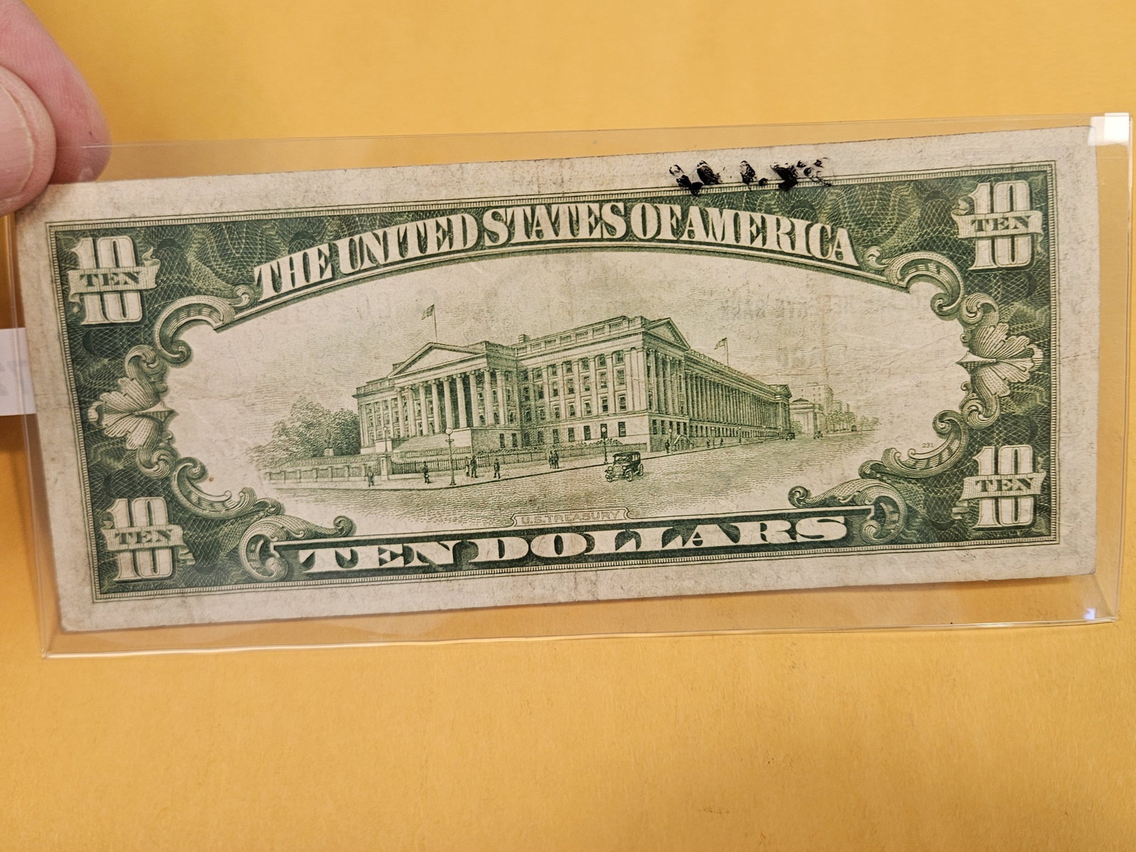 Series of 1929 Ten Dollar National Currency in Very Fine Plus - 2