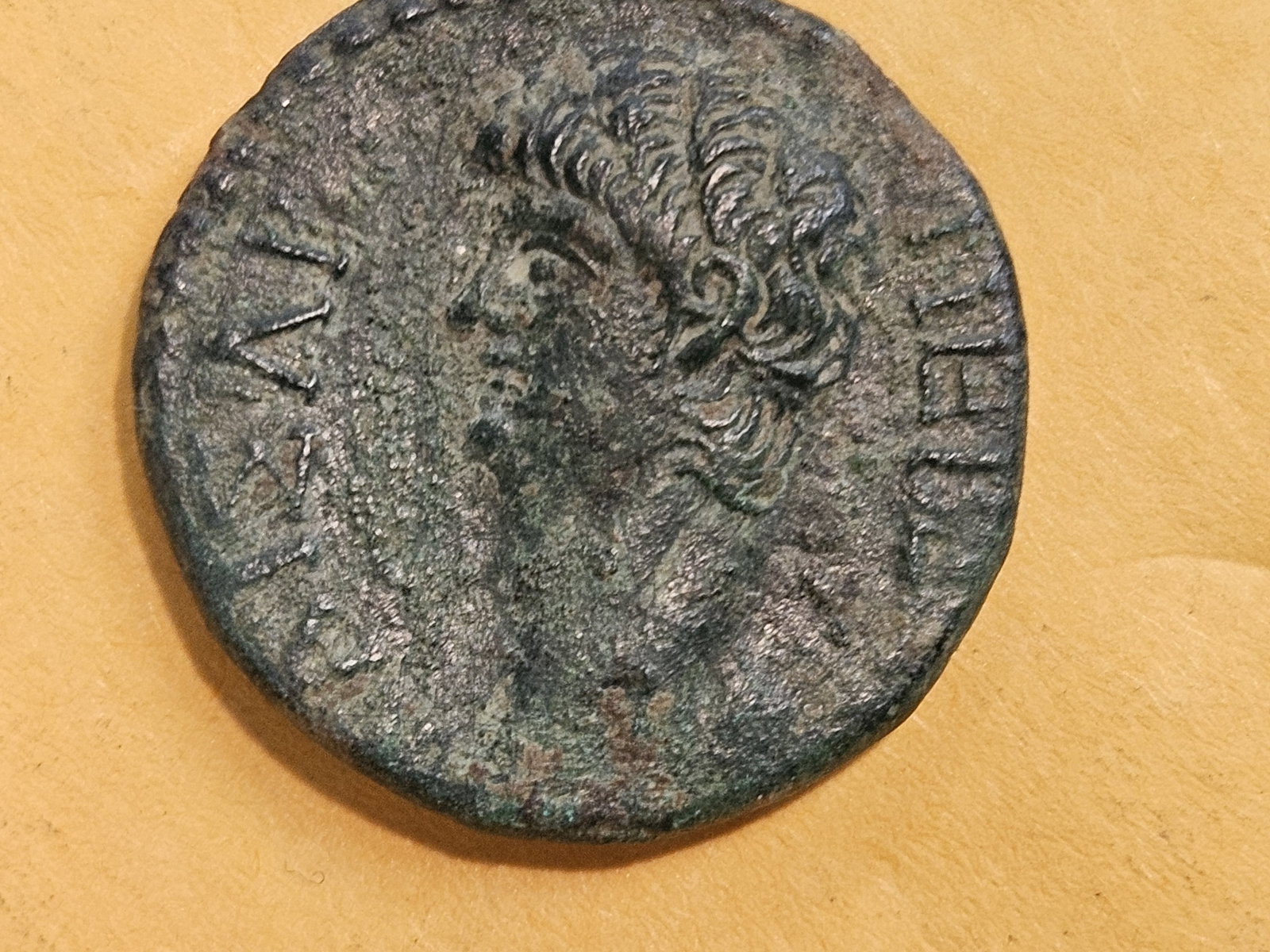 ANCIENT! 55 AD Thessalonica Mint Nero in Very Fine - 5