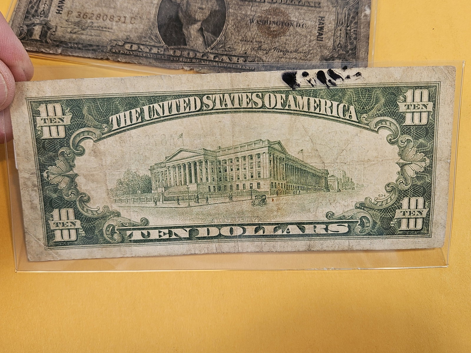 Twelve Dollars face of Silver Certificates - 5