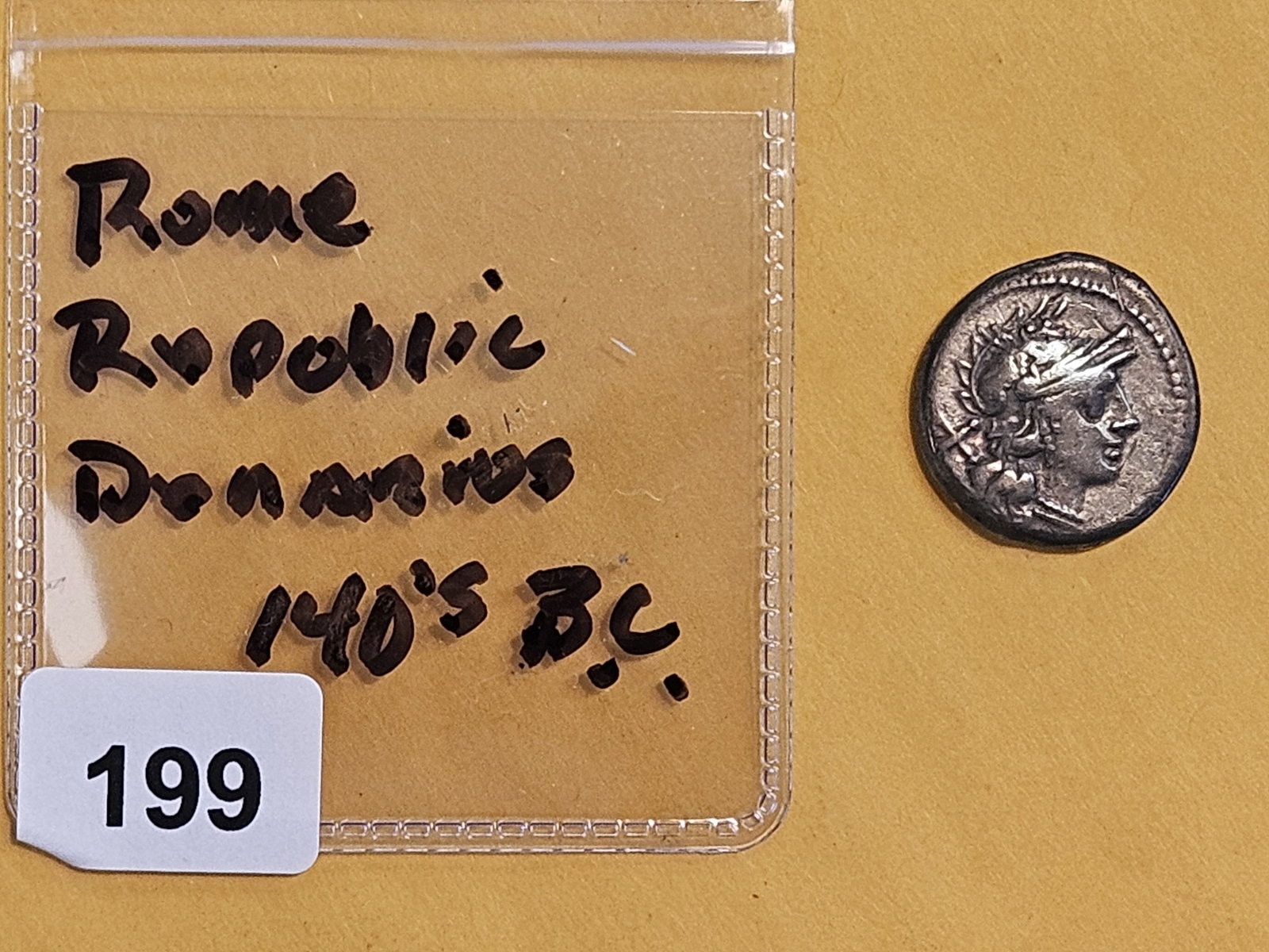 ANCIENT! Rome Republic Denarius - 2