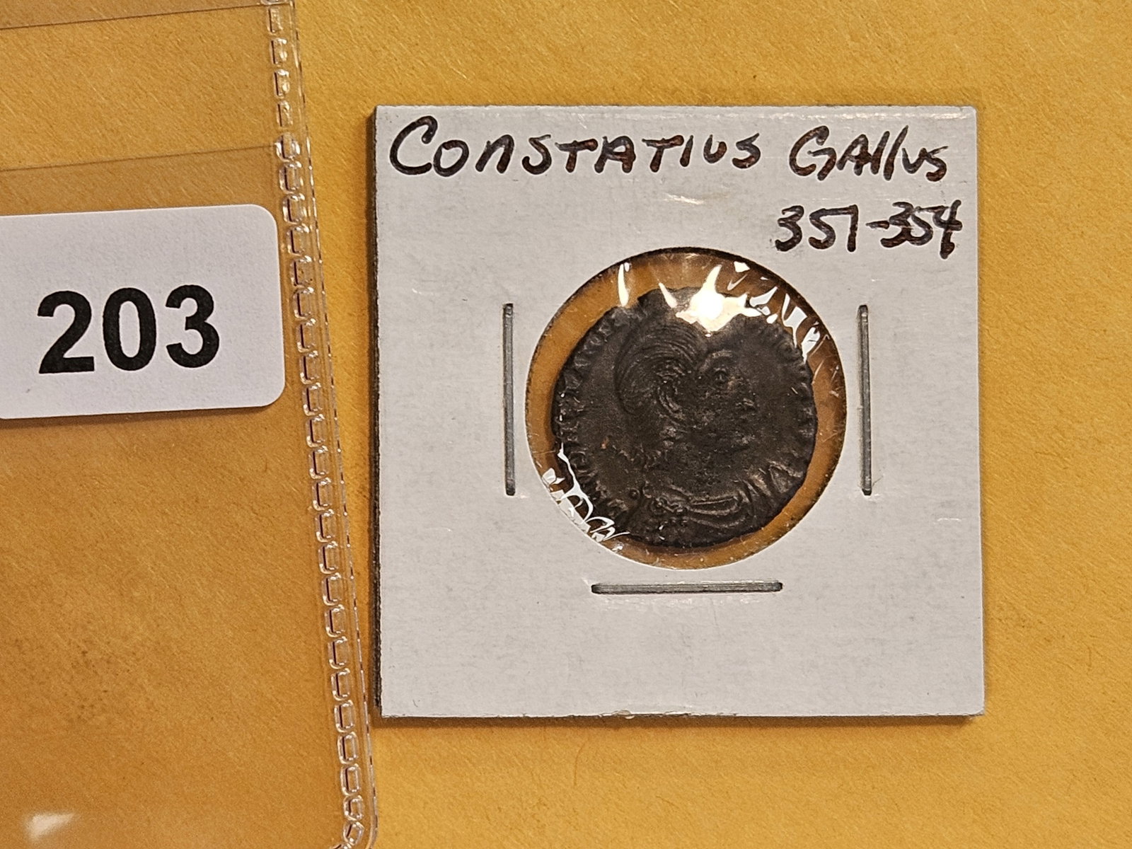 ANCIENT! Constantius Gallus 351 - 354 - 2