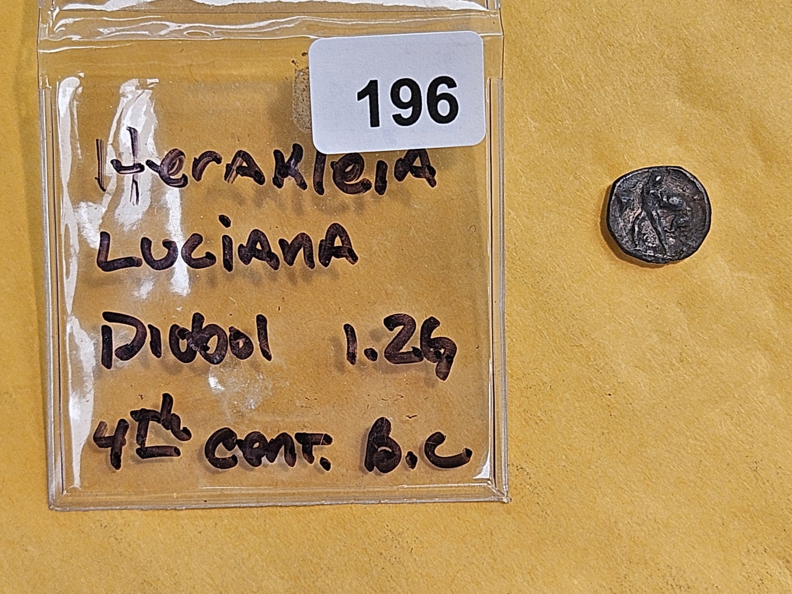 ANCIENT! Herakleia Luciana diobol - 2