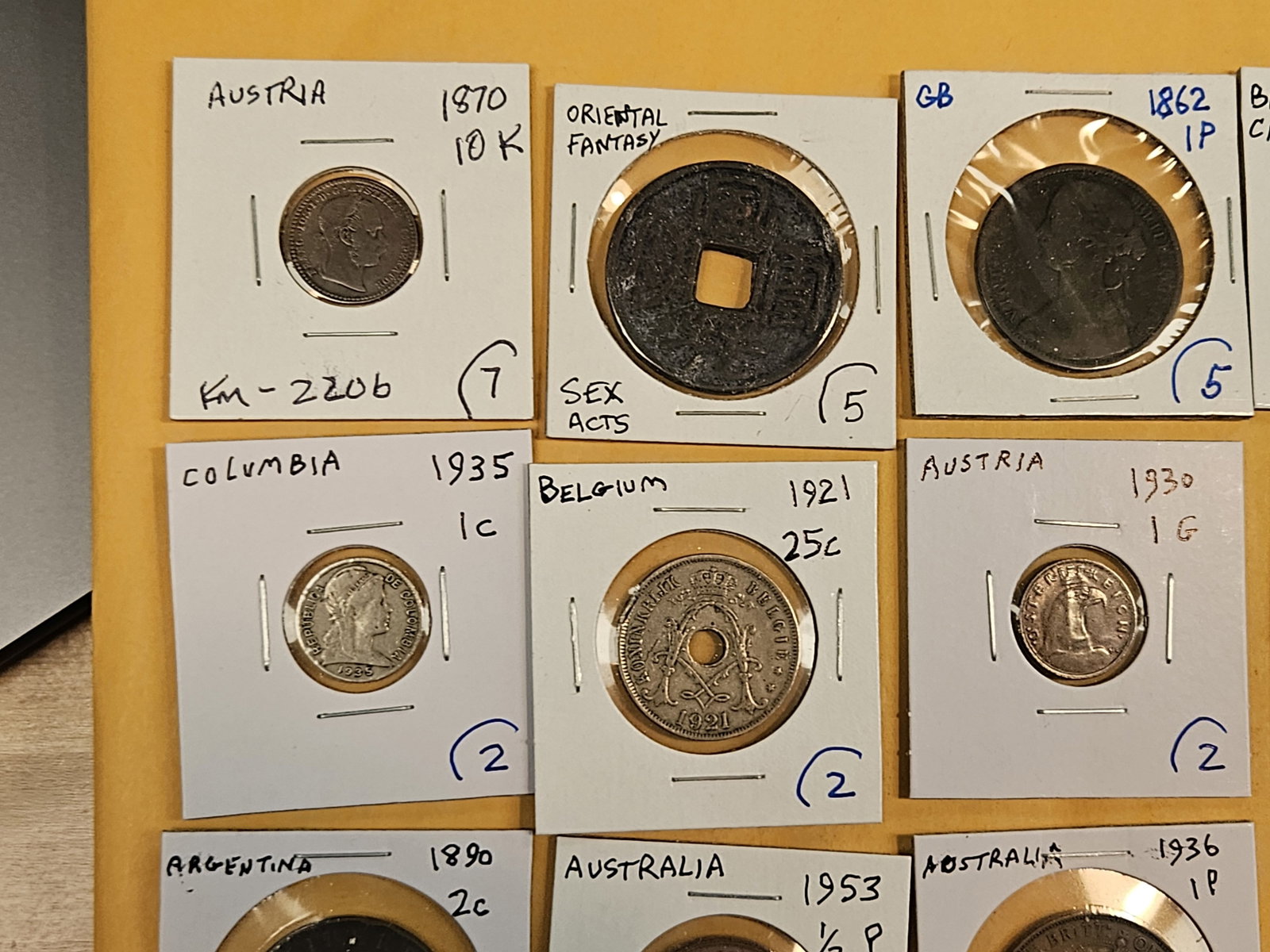 Twenty-four mixed World coins - 2