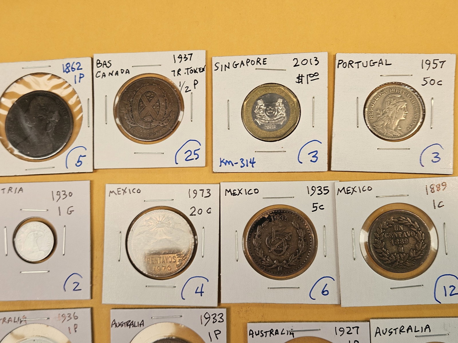 Twenty-four mixed World coins - 4