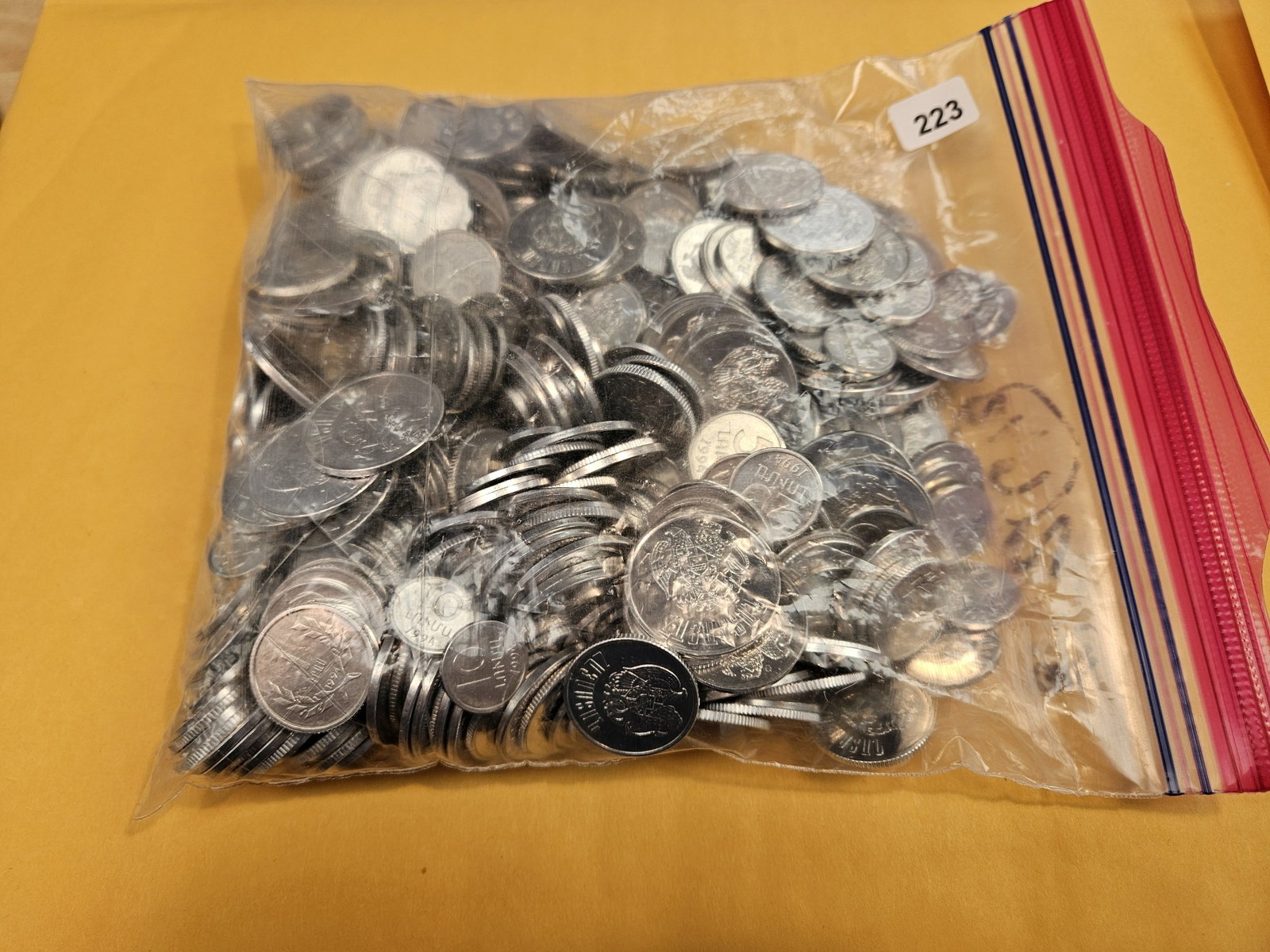 Over 1 pound of mixed World coins - 2