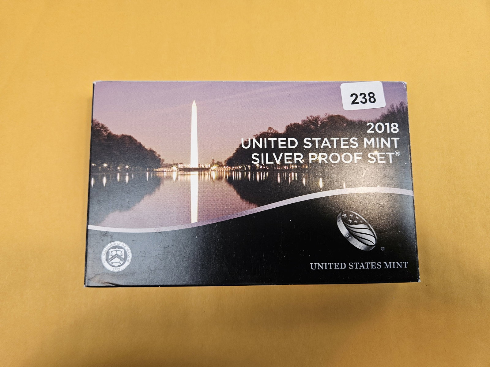 2018 US SILVER proof Set: In original government packaging with certificate of authenticity