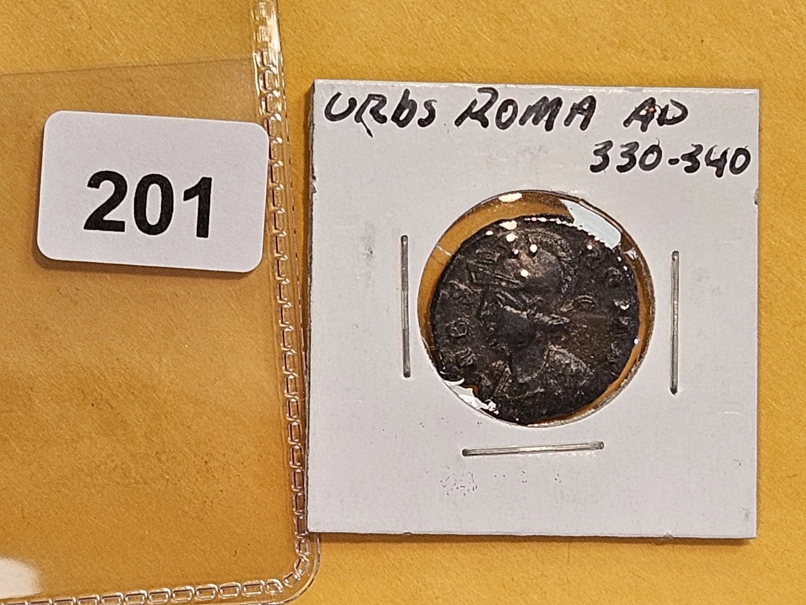 ANCIENT! Urbs Roma AD 330 - 340 - 2