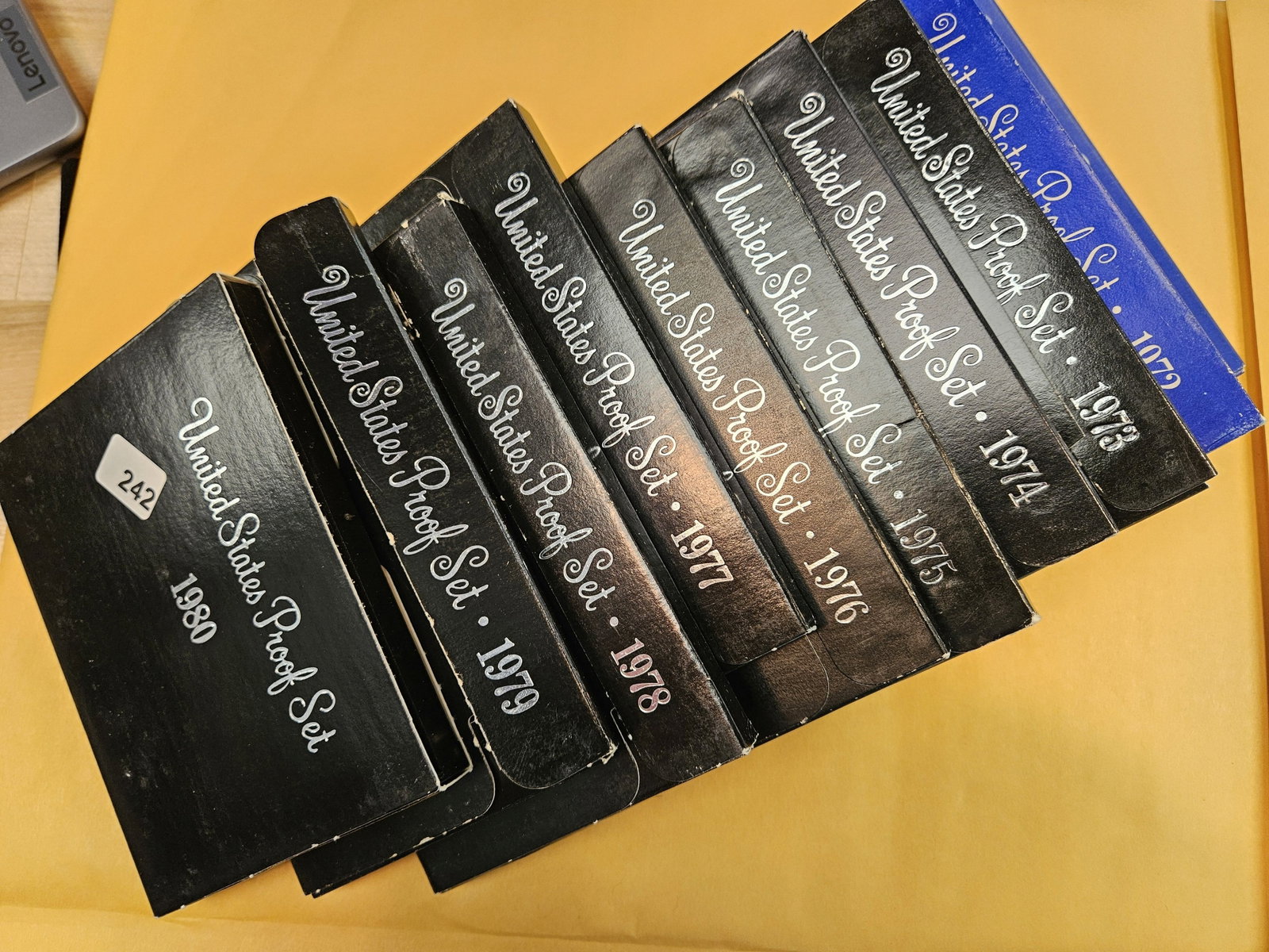 Ten mixed US Proof Sets: In OGP. Run from 1971 through 1980