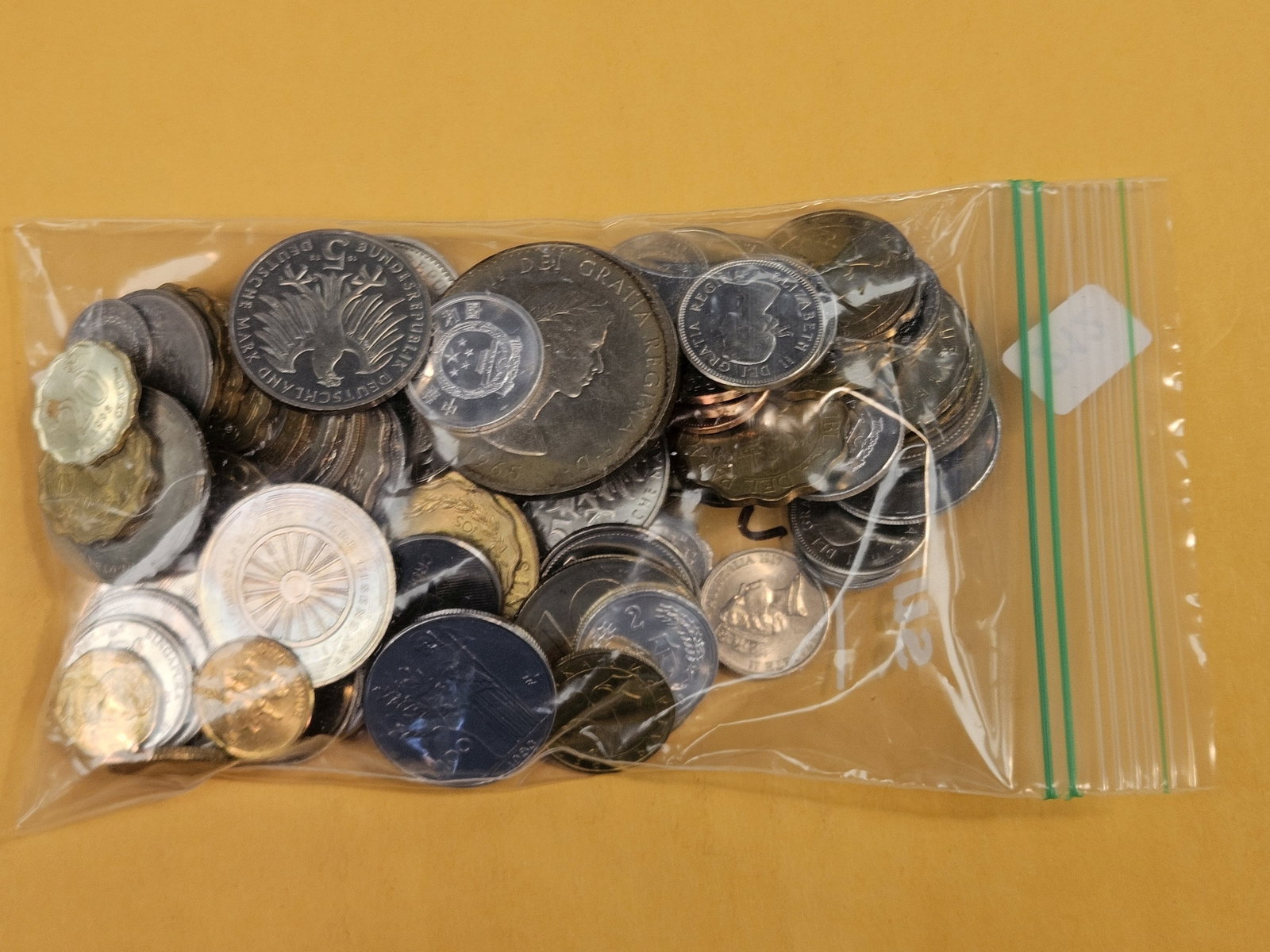 ONE Pound of mixed World Coins - 2