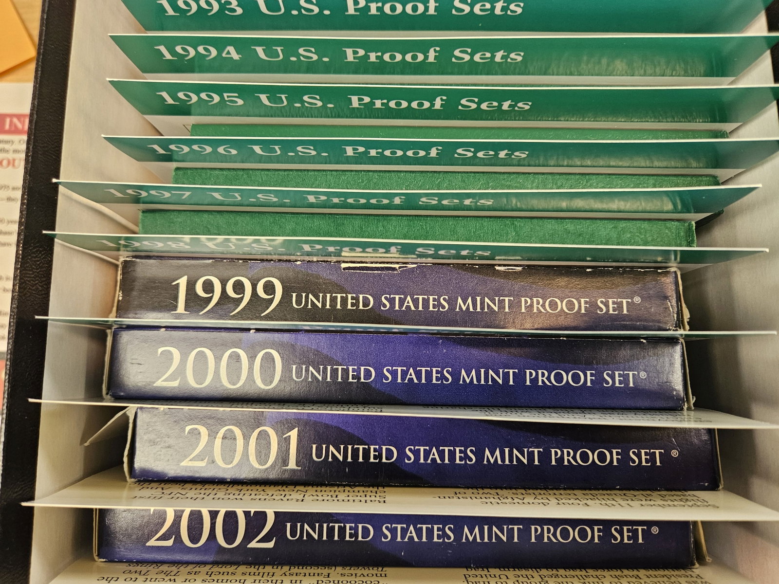 FULL Run of US Proof Sets - 4