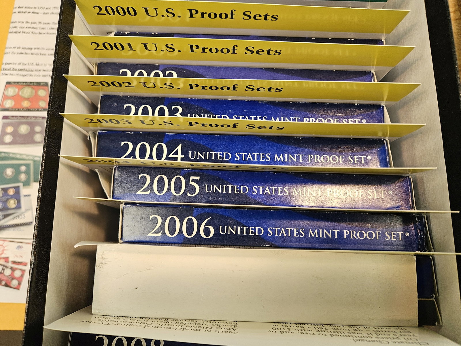 FULL Run of US Proof Sets - 5
