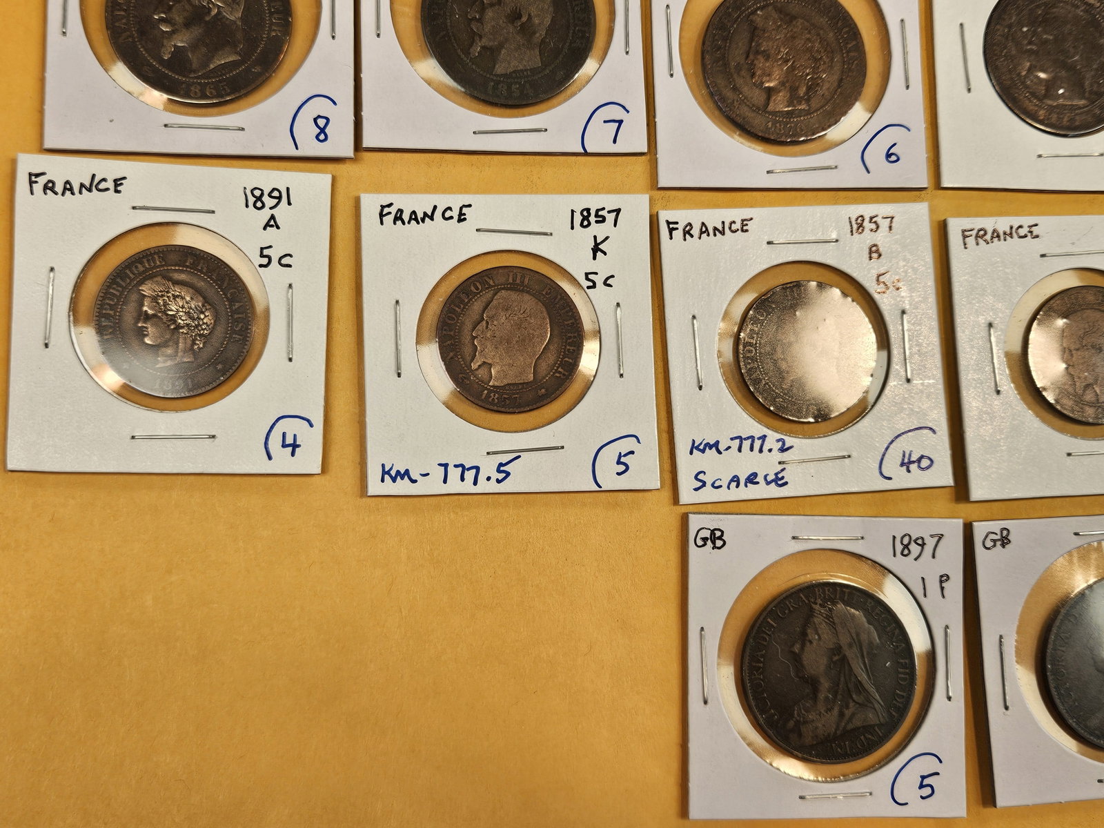 Twenty mixed World coins - 5