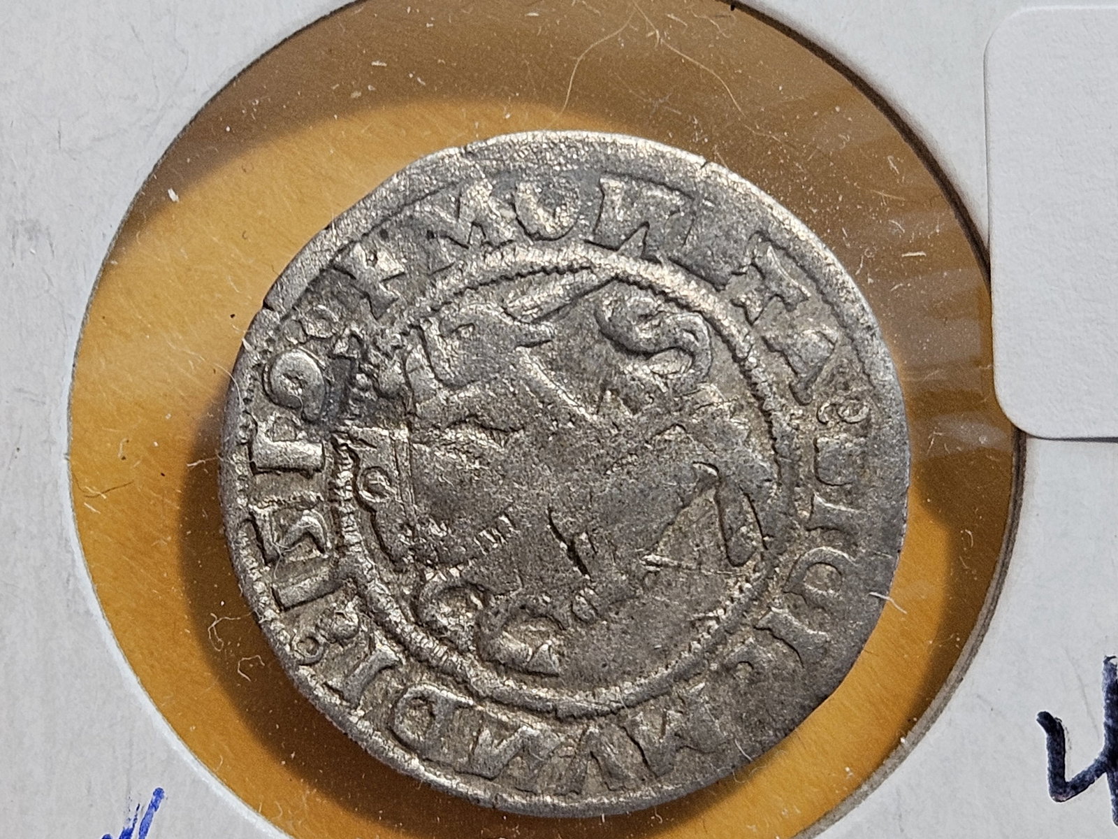 1519 Lithuania silver halfgroschen: Sigismund 1506 - 1540