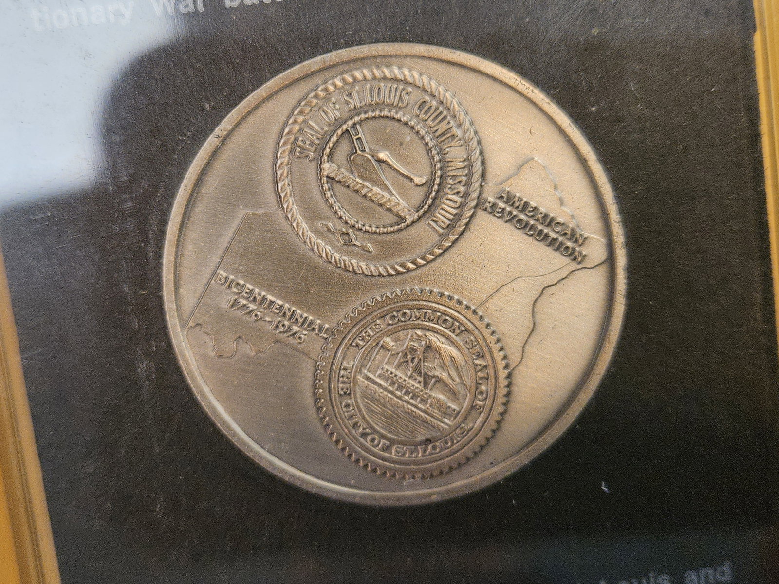 Official St Louis .999 Fine Silver Bicentennial Medal - 4