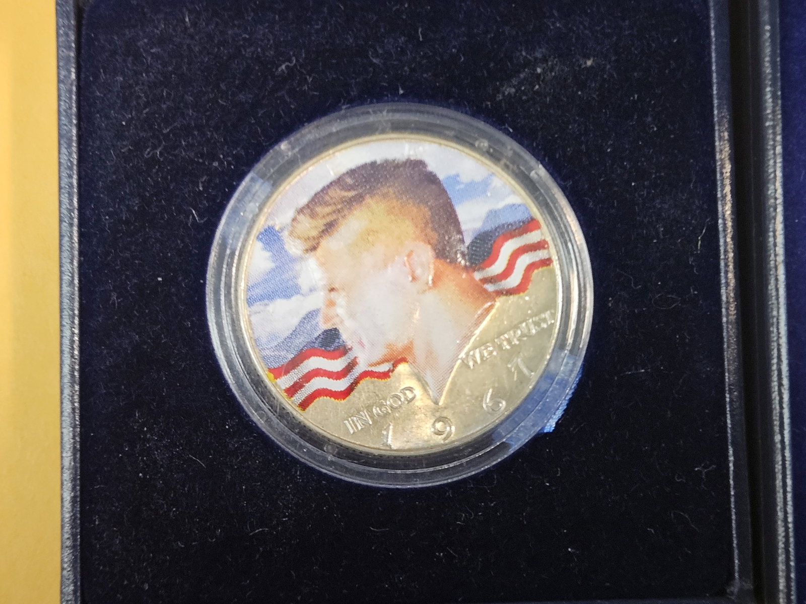 Two Colorized Silver US Coins - 2