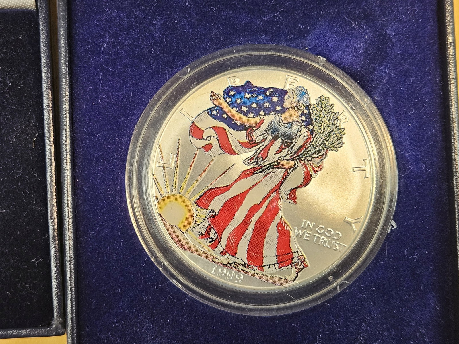 Two Colorized Silver US Coins - 3