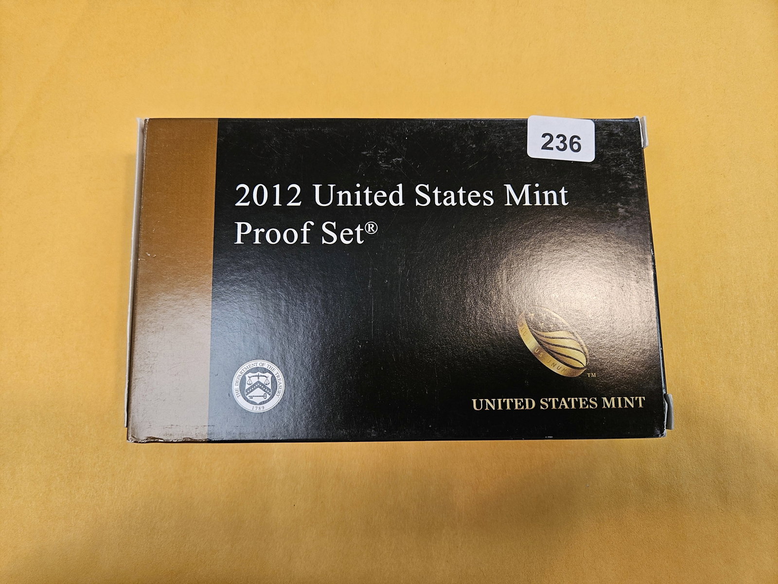 KEY 2012 US Proof Set: In original government packaging with certificate of authenticity