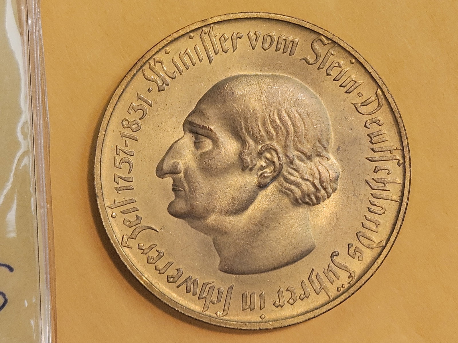 Choice 1923 Westphalia 5 million Mark: Good original luster