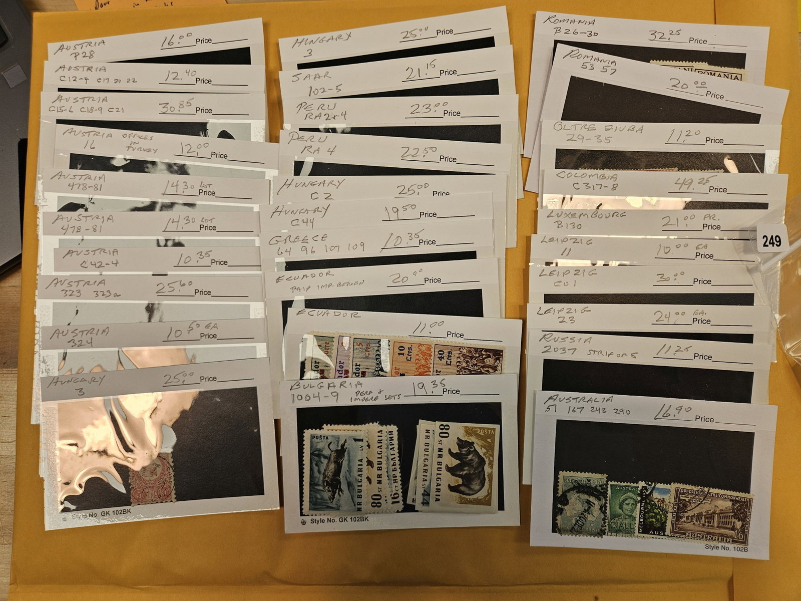 Better WORLD PHILATELICS!: Nice mix of World stamps from Joe Kremel's collection. He was a very popular and respected Stamp dealer in Chicago. He owned Kremel's Korner. The catalog value of these stamps is approximately $605