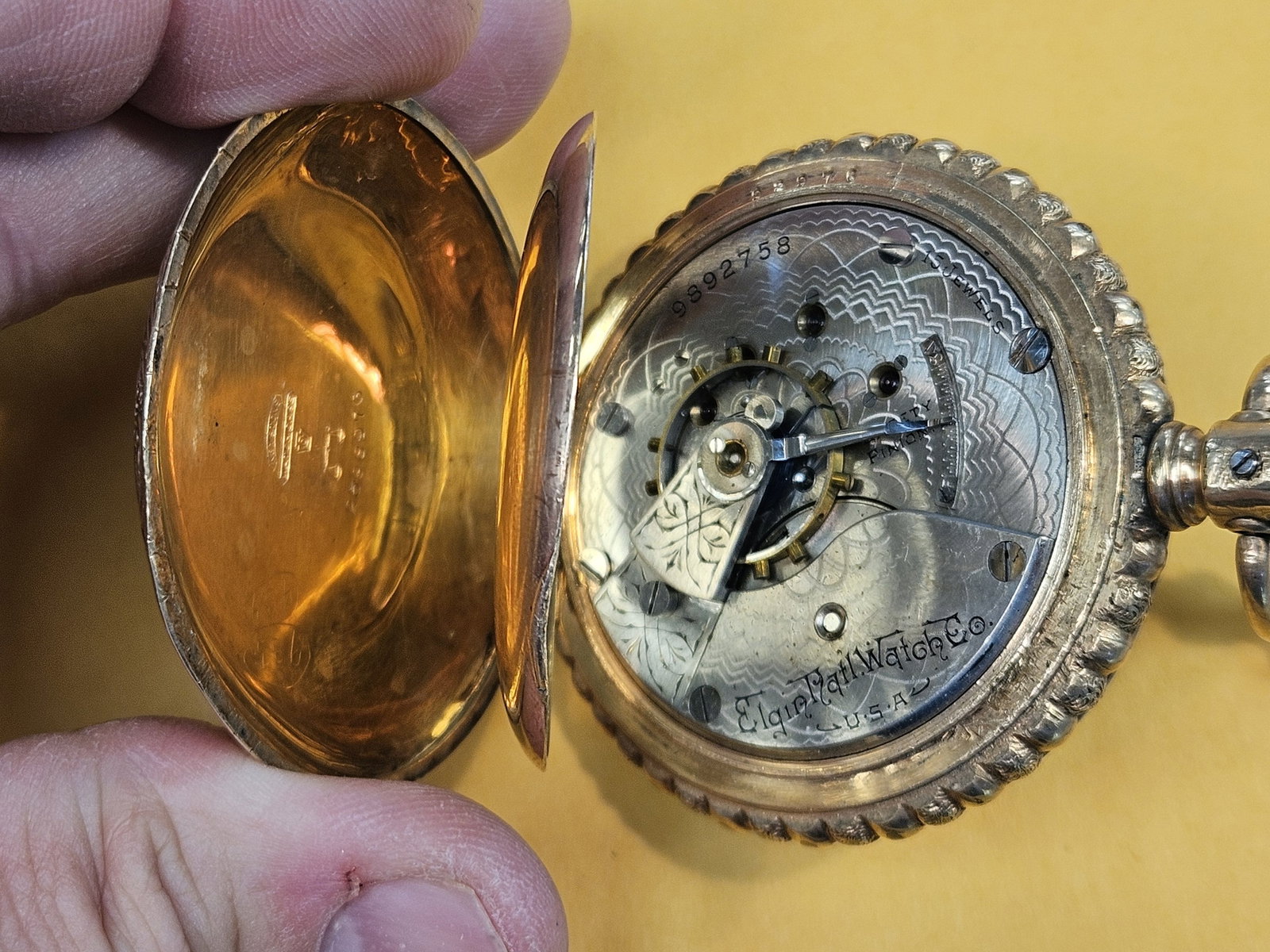 Gold-Filled Elgin Pocketwatch - 11