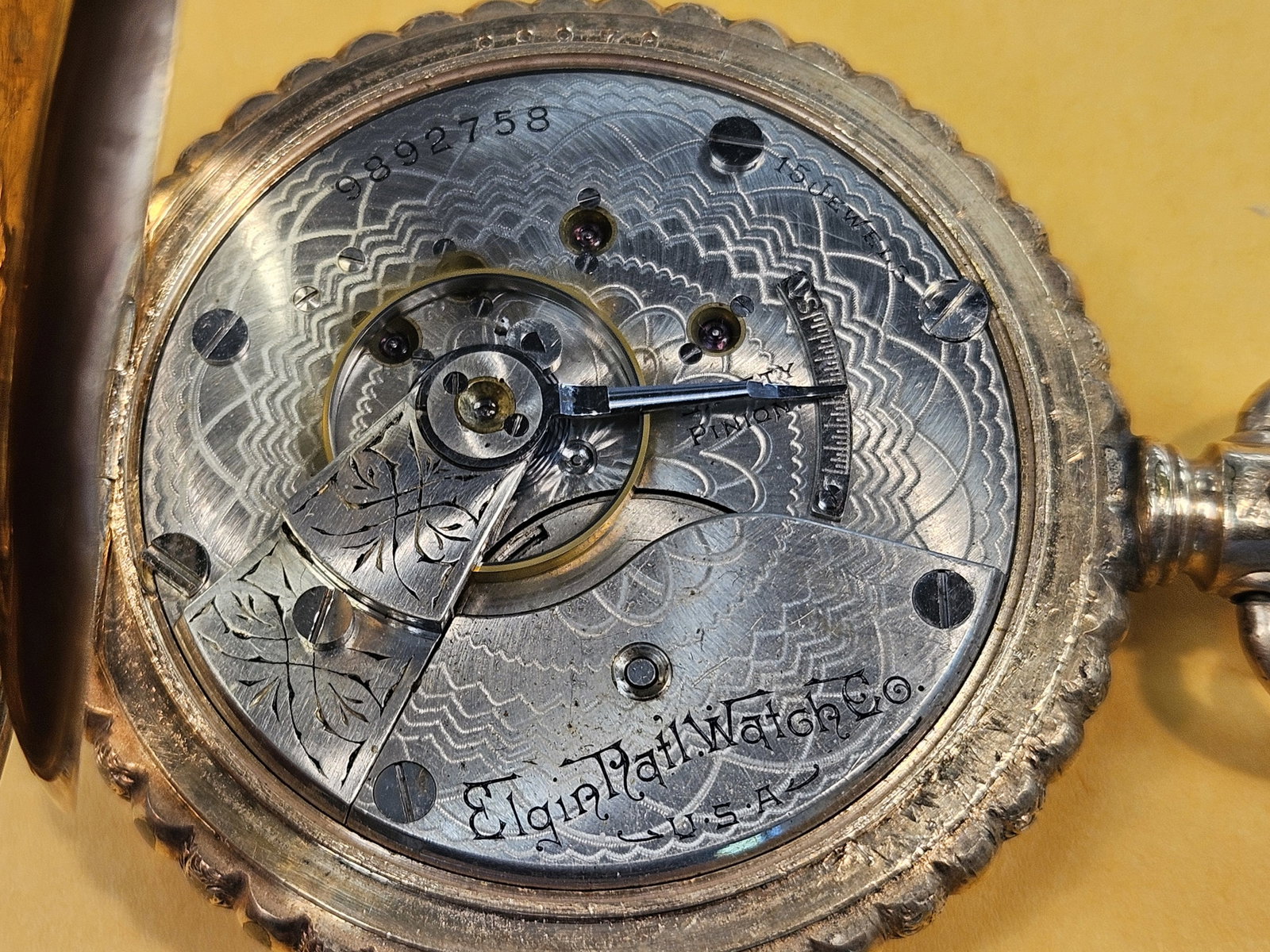 Gold-Filled Elgin Pocketwatch - 15