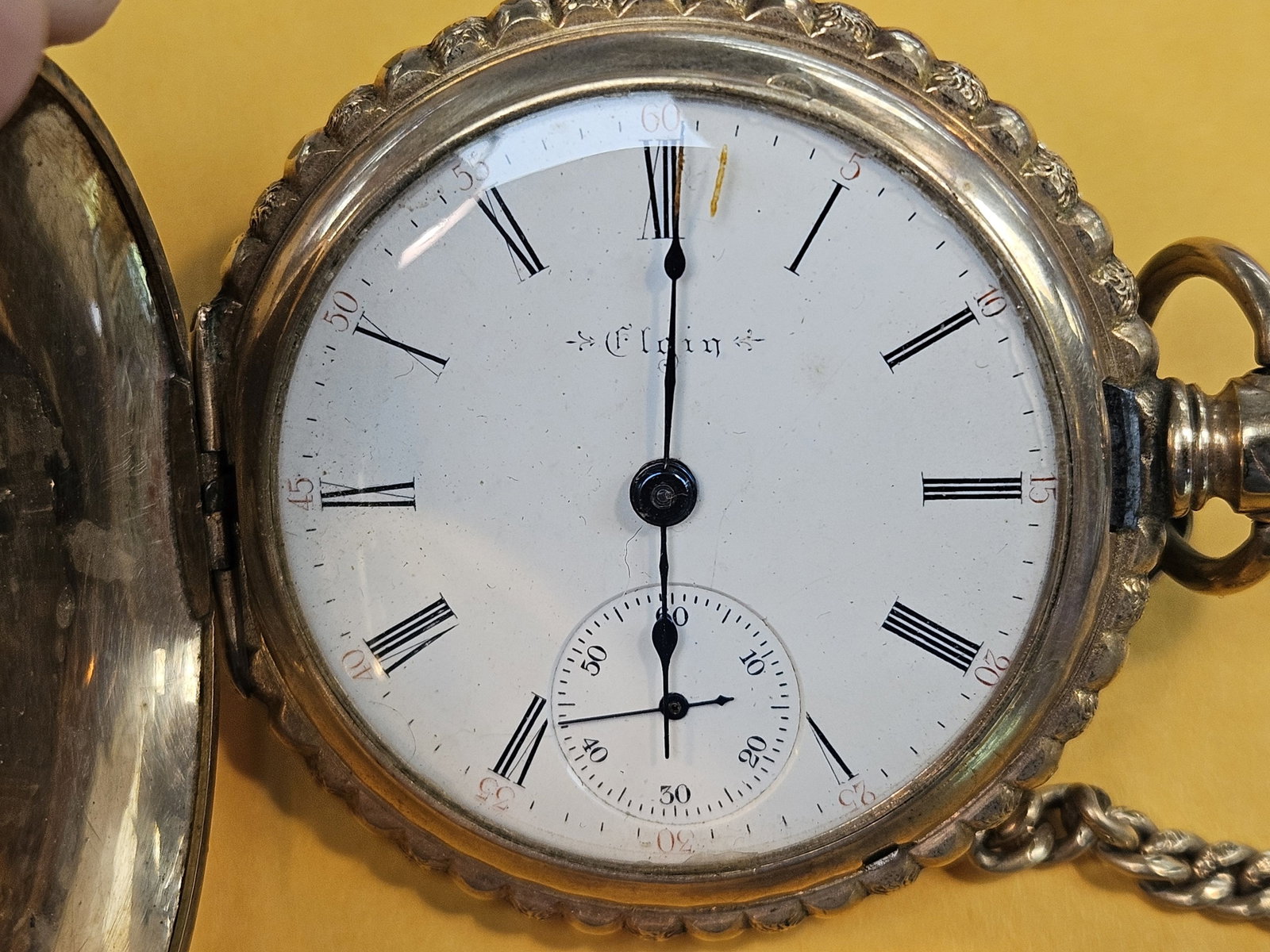 Gold-Filled Elgin Pocketwatch - 7