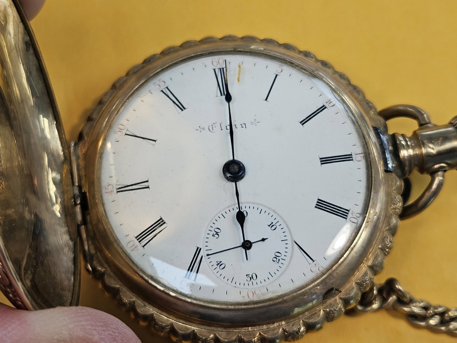Gold-Filled Elgin Pocketwatch - 8