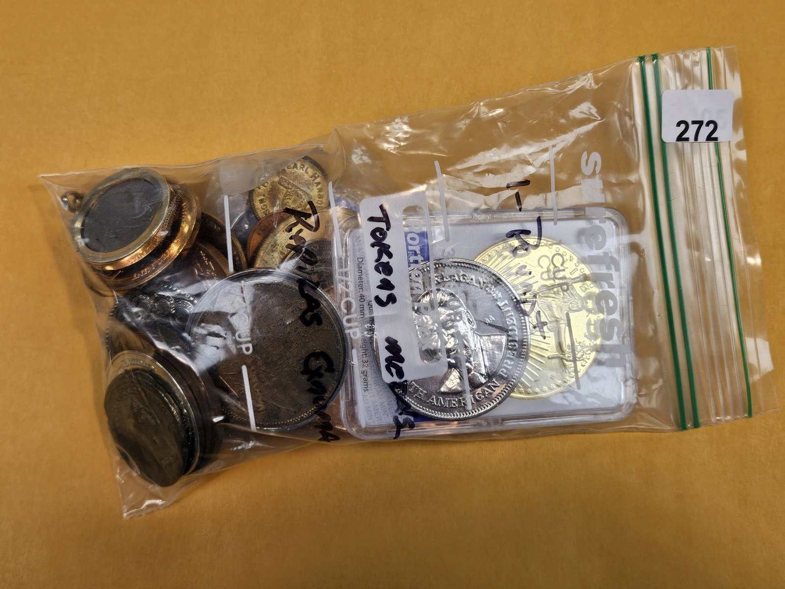 Over One Pound of Tokens and Medals: Exonumismania!