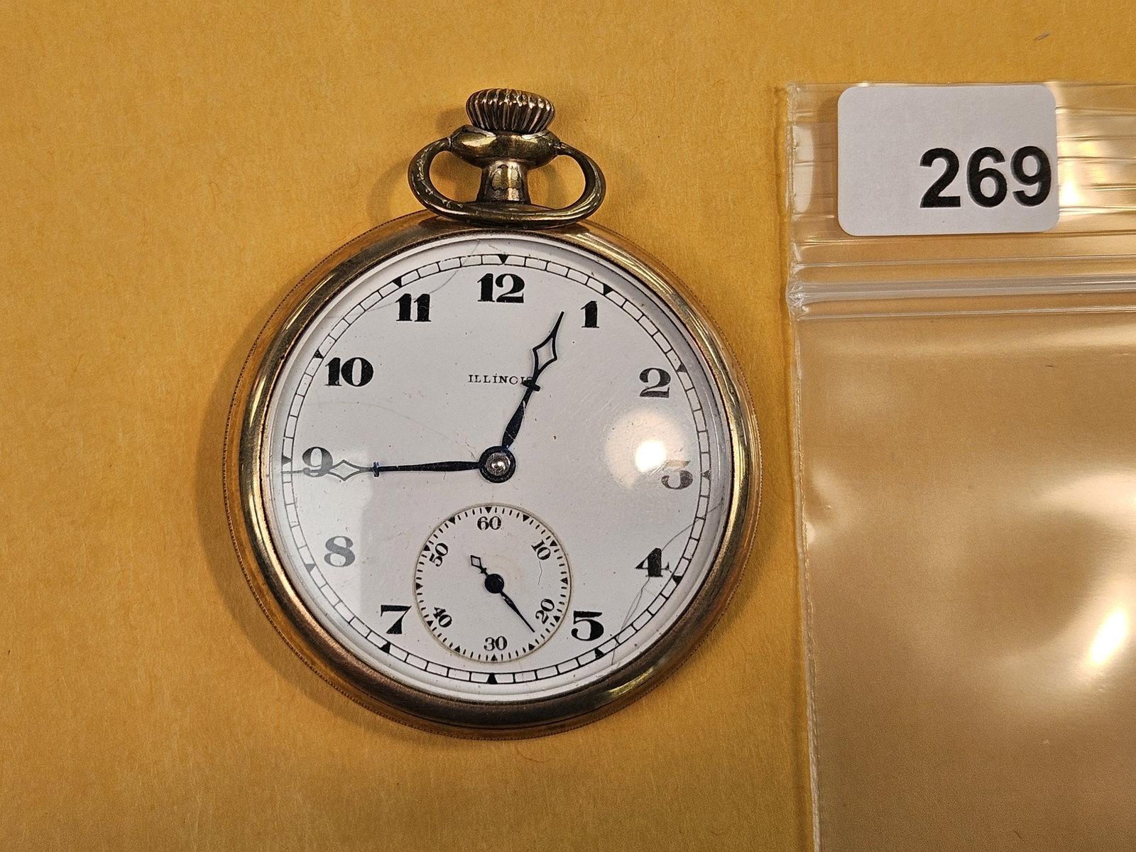Gold-Filled Elgin Pocketwatch: Lil smaller. Movement is free, but not sure that it runs