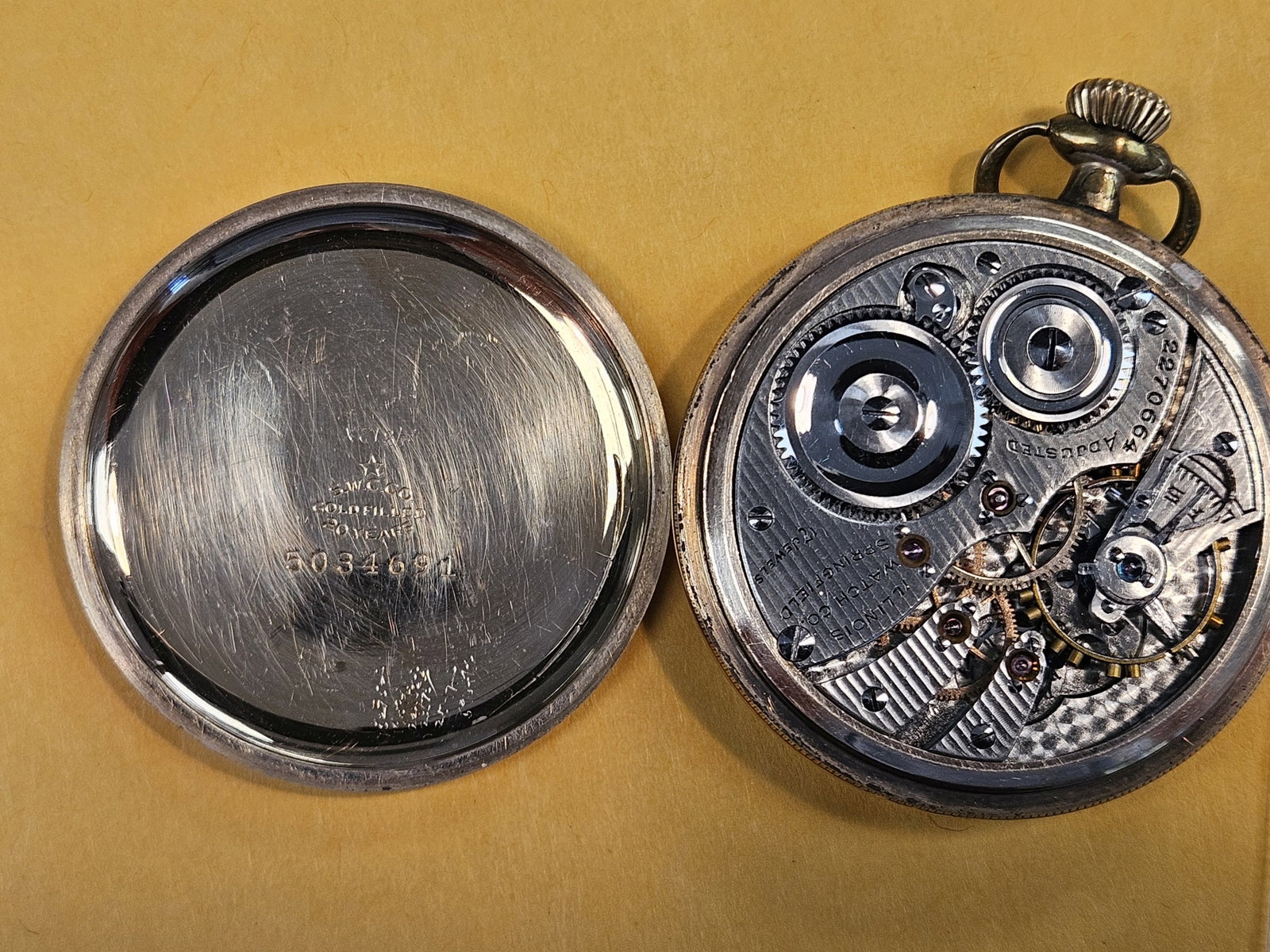 Gold-Filled Elgin Pocketwatch - 5