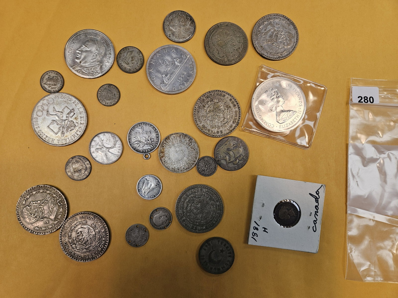 Better than Junk WORLD Silver: Lovely group of silver World coins