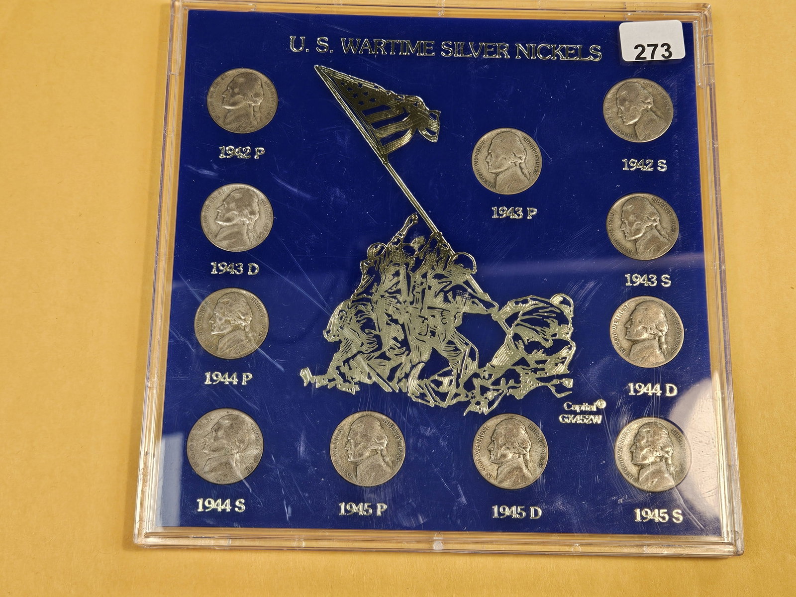 US Wartime Silver Nickel Collection - 2