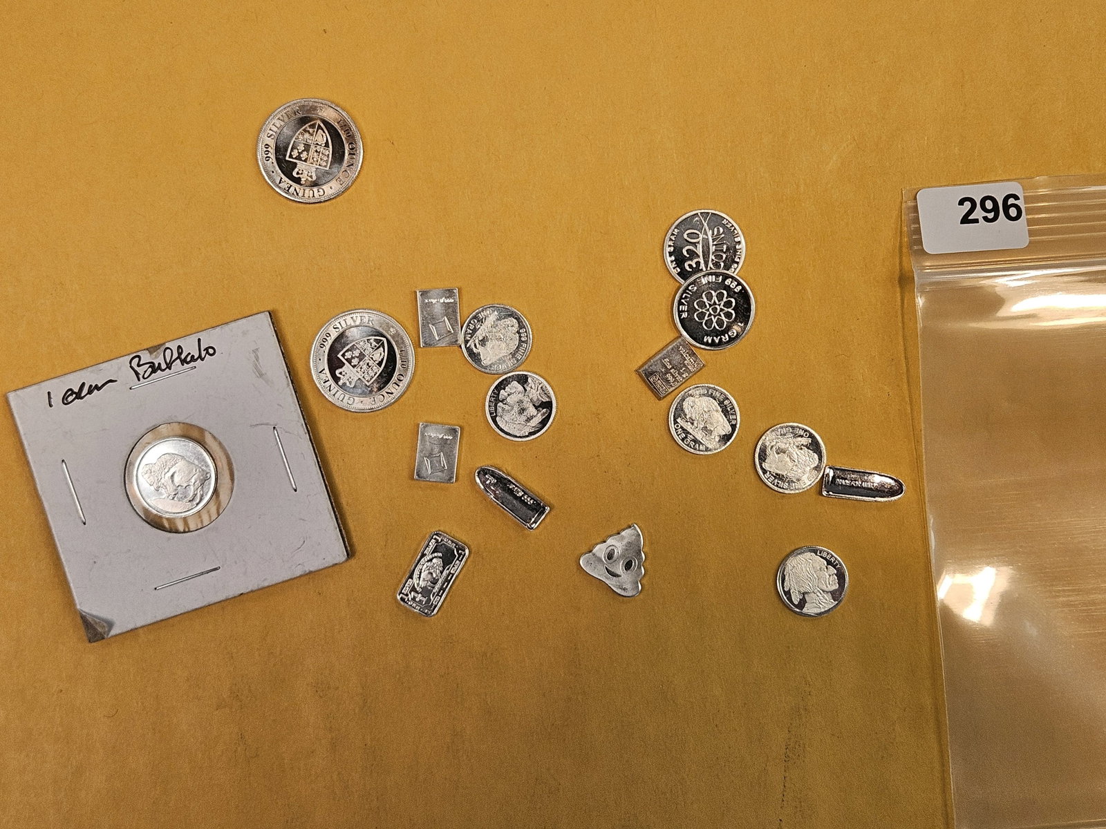 Fractional .999 fine silver art pieces (1 of 2)
