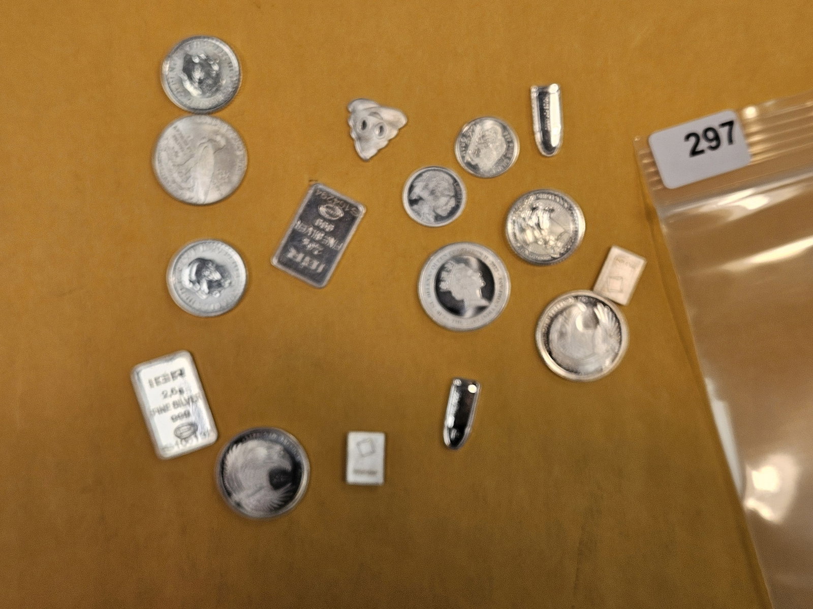 Fractional .999 fine silver art pieces: Includes a poop emoji