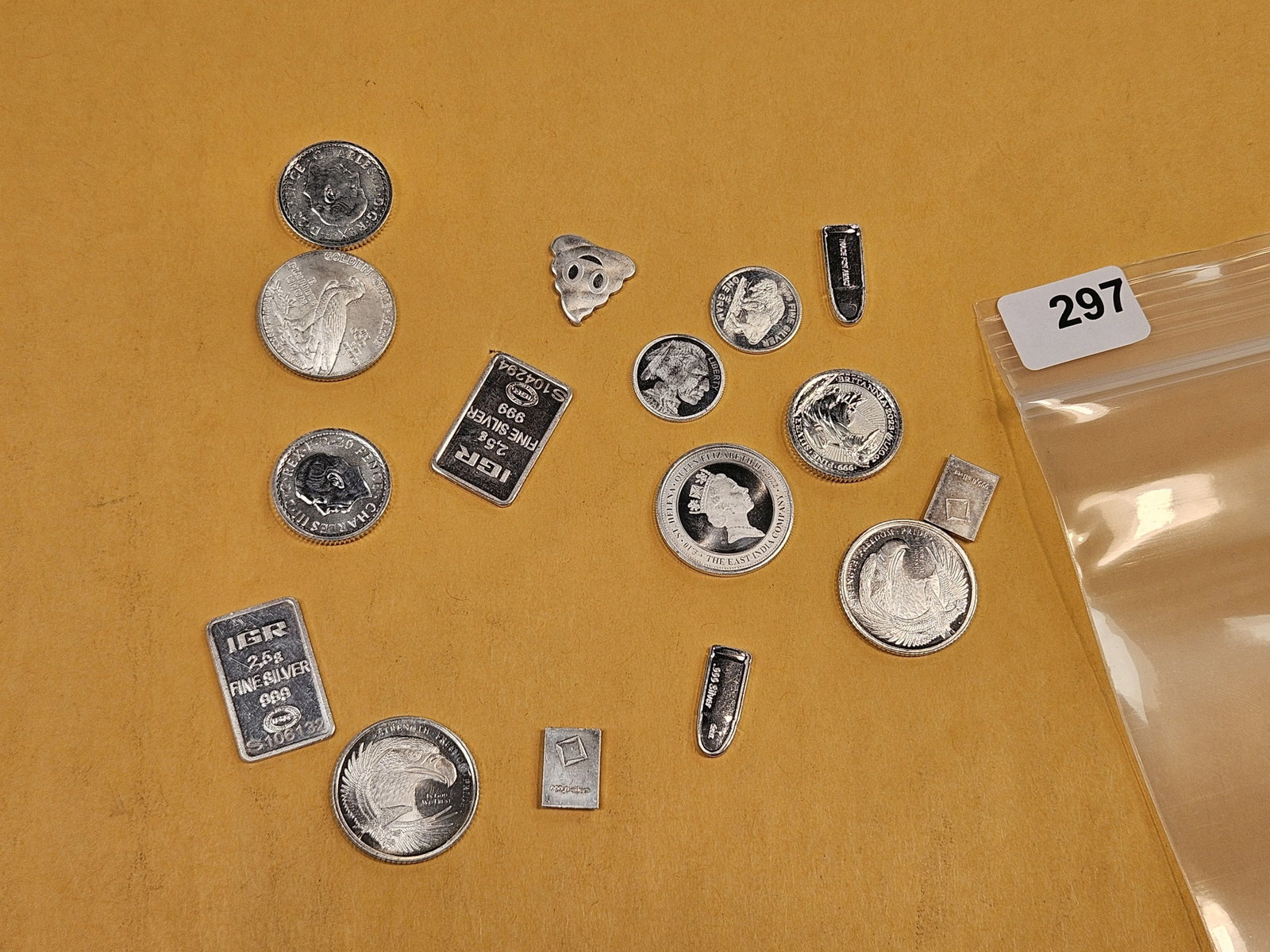 Fractional .999 fine silver art pieces - 2