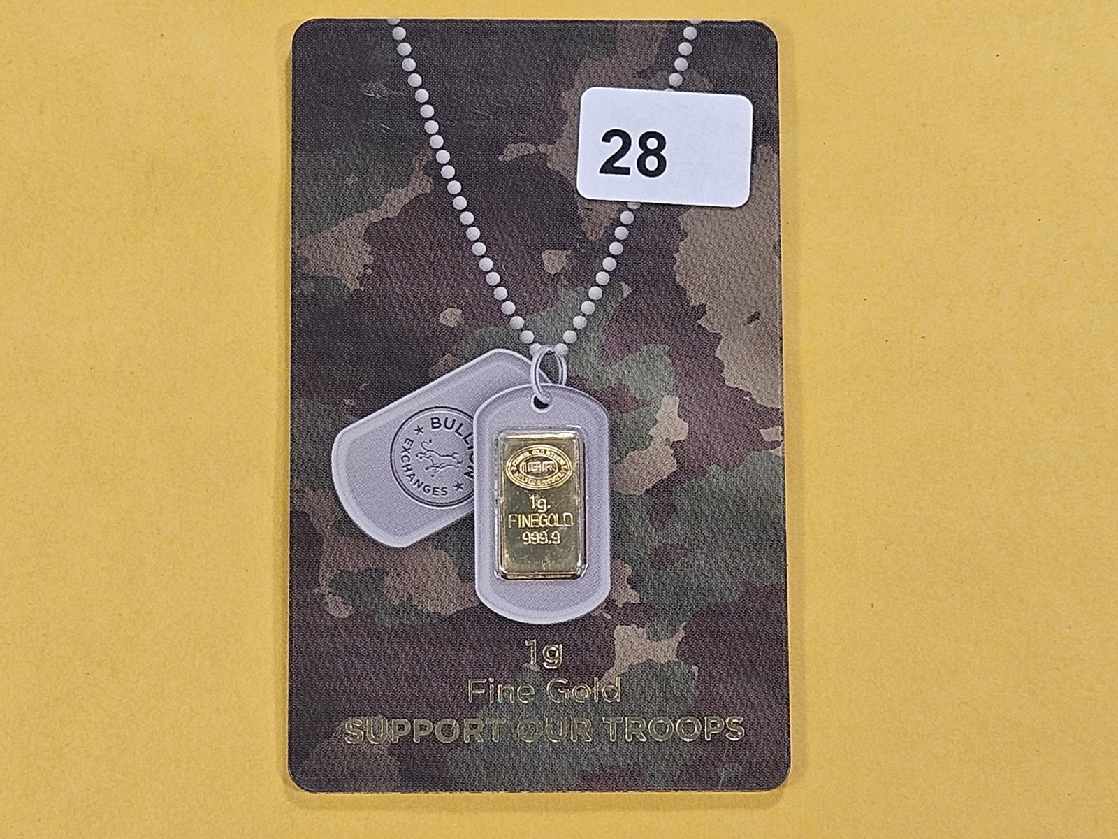 GOLD! 1 Gram .999 Fine Gold Bar - 2