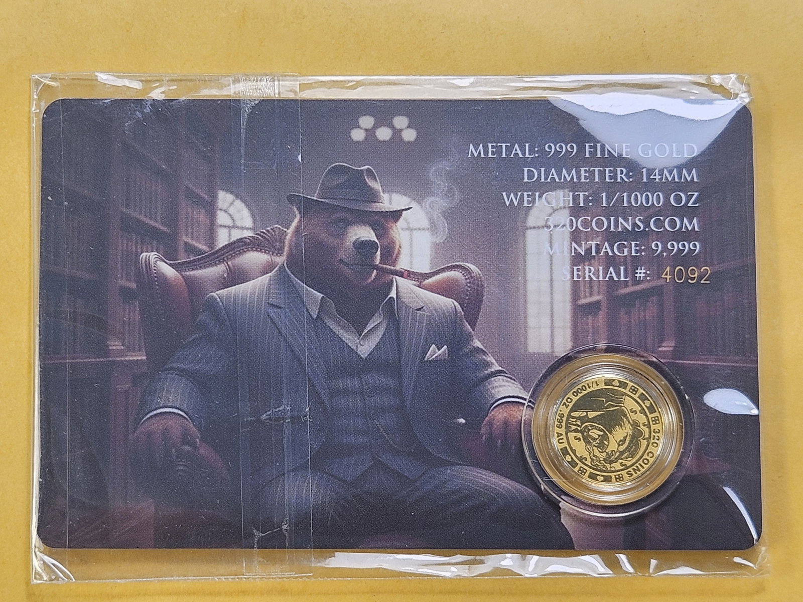 GOLD! .999 Fine Gold Round - 3