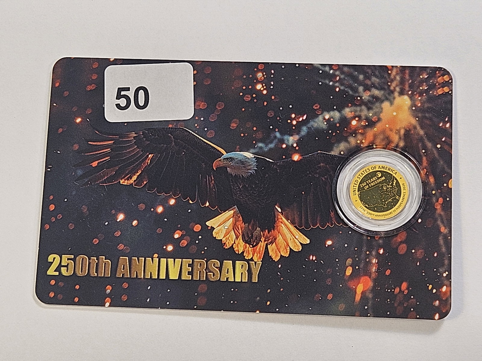 GOLD! GEM Brilliant Uncirculated 2026 Niue Gold Fifty Cents - 2