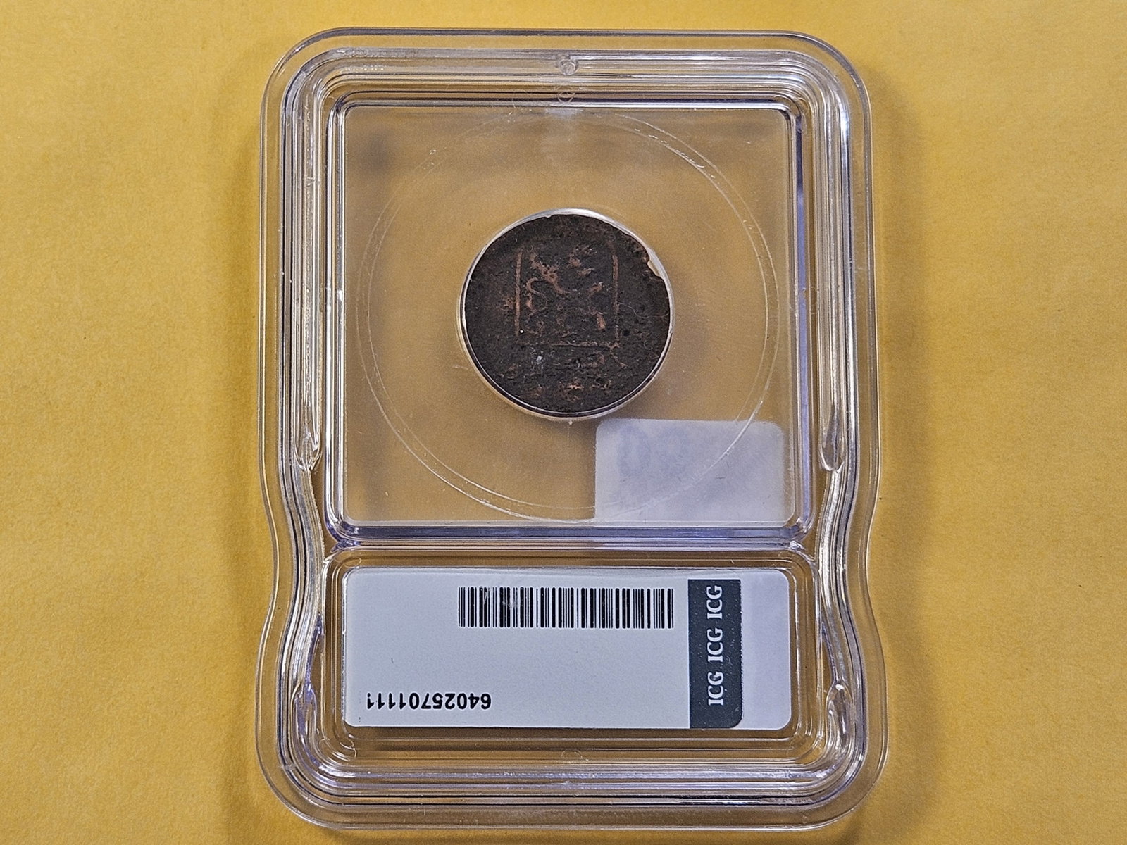 ICG 1726-1793 Dutch East India Company Duit in Genuine - 3