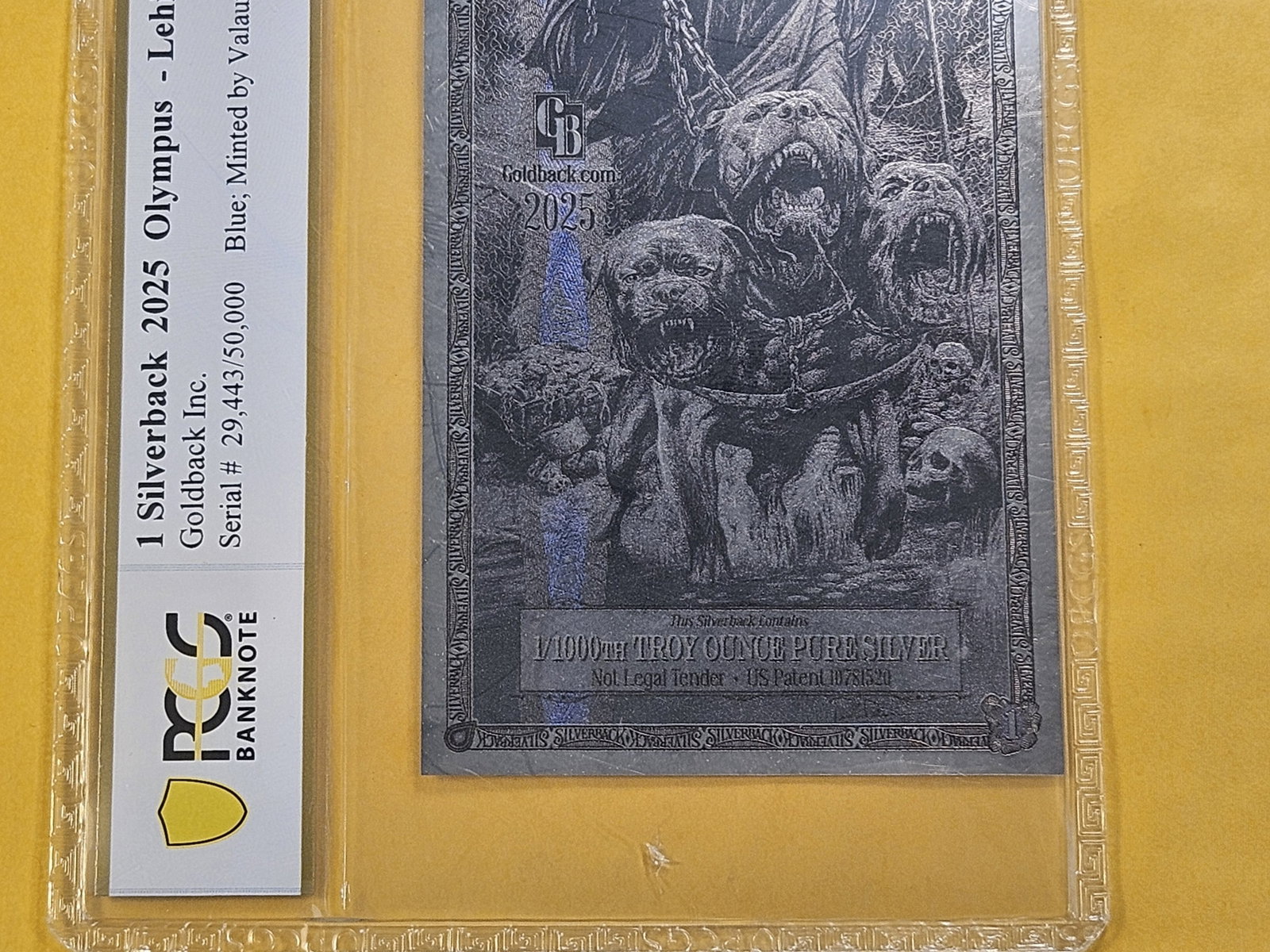PERFECT! PCGS 2025 One Silverback in Supreme GEM Uncirculated 70 PPQ - 3