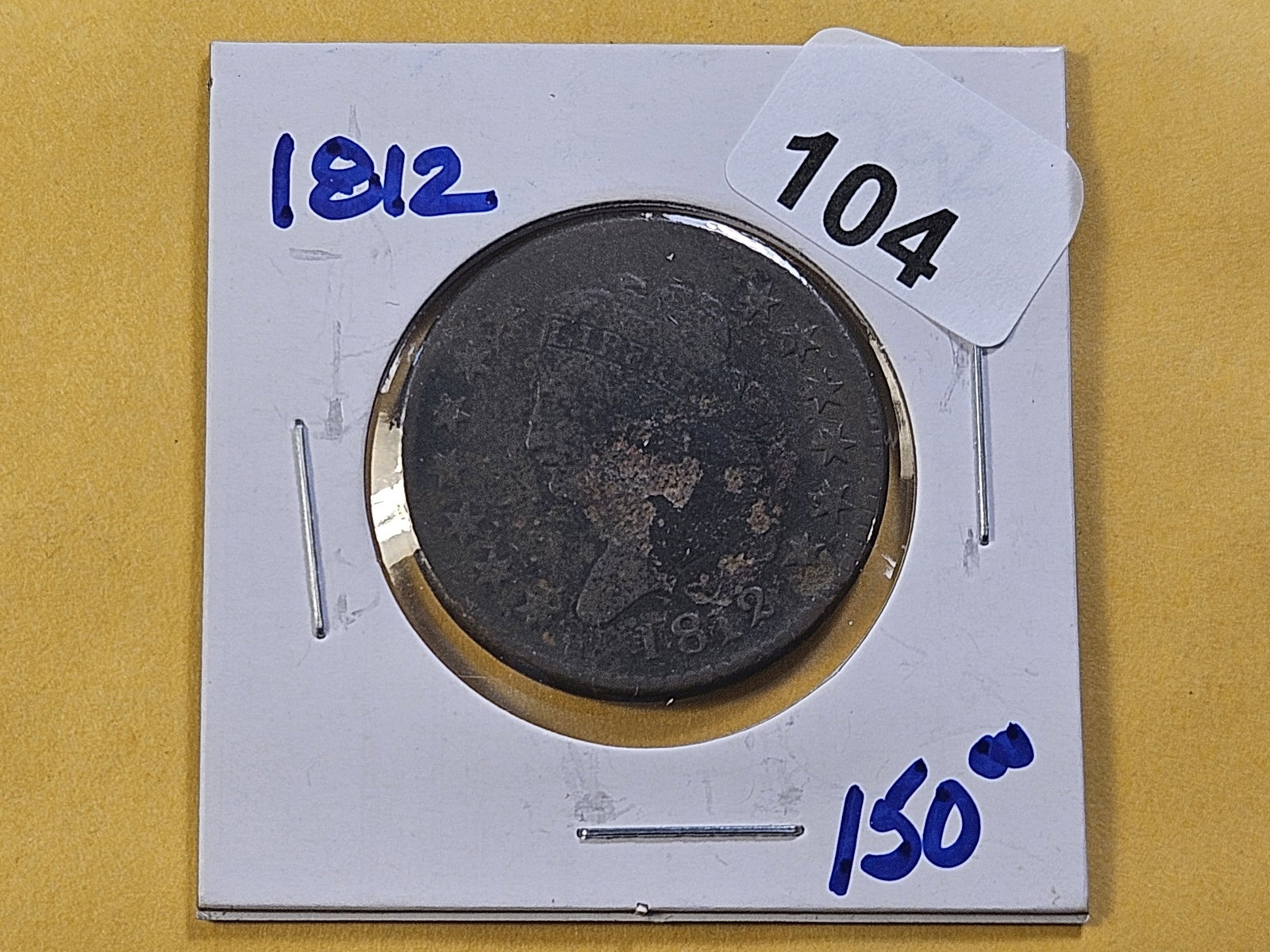 Better Date 1812 Classic Head Large Cent - 2
