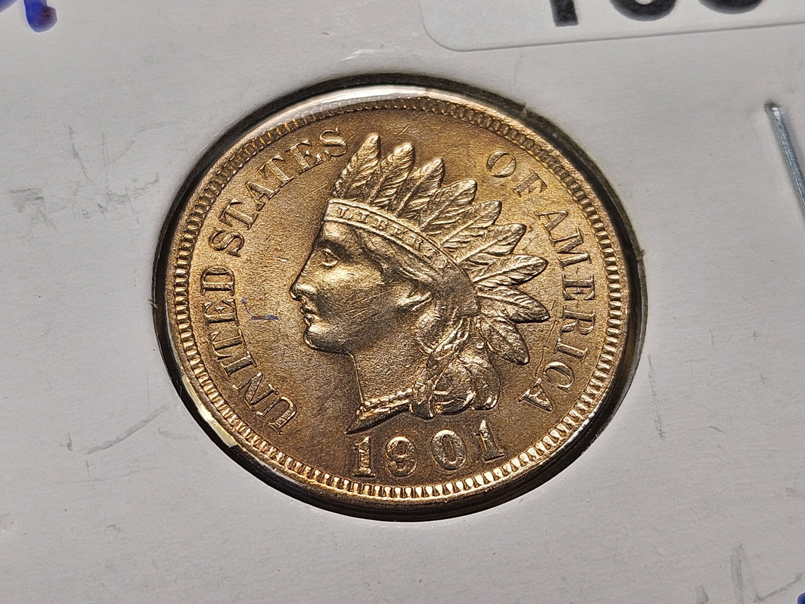 Better Grade 1901 Indian Head Cent - 2