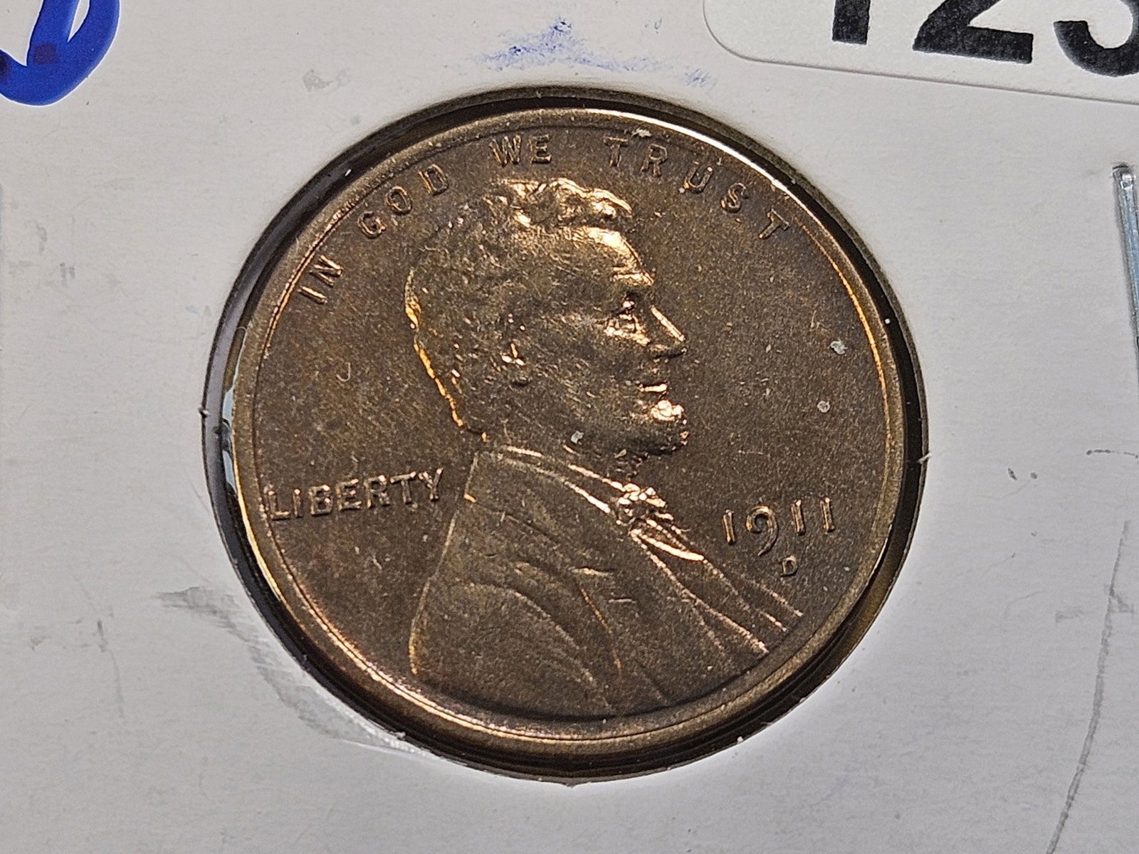 1911-D and 1917-D Lincoln Wheat Cents - 2