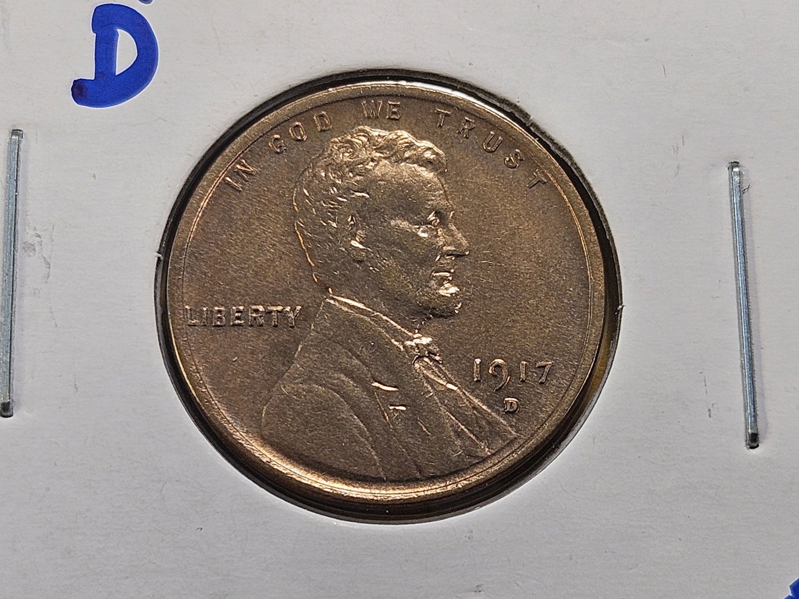 1911-D and 1917-D Lincoln Wheat Cents - 3