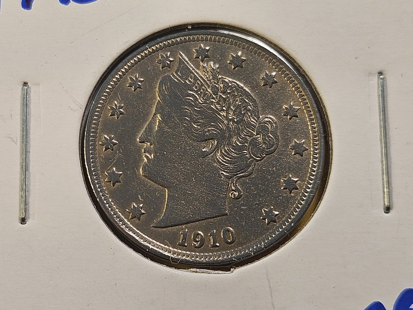 Two Circulated Liberty V Nickels - 3